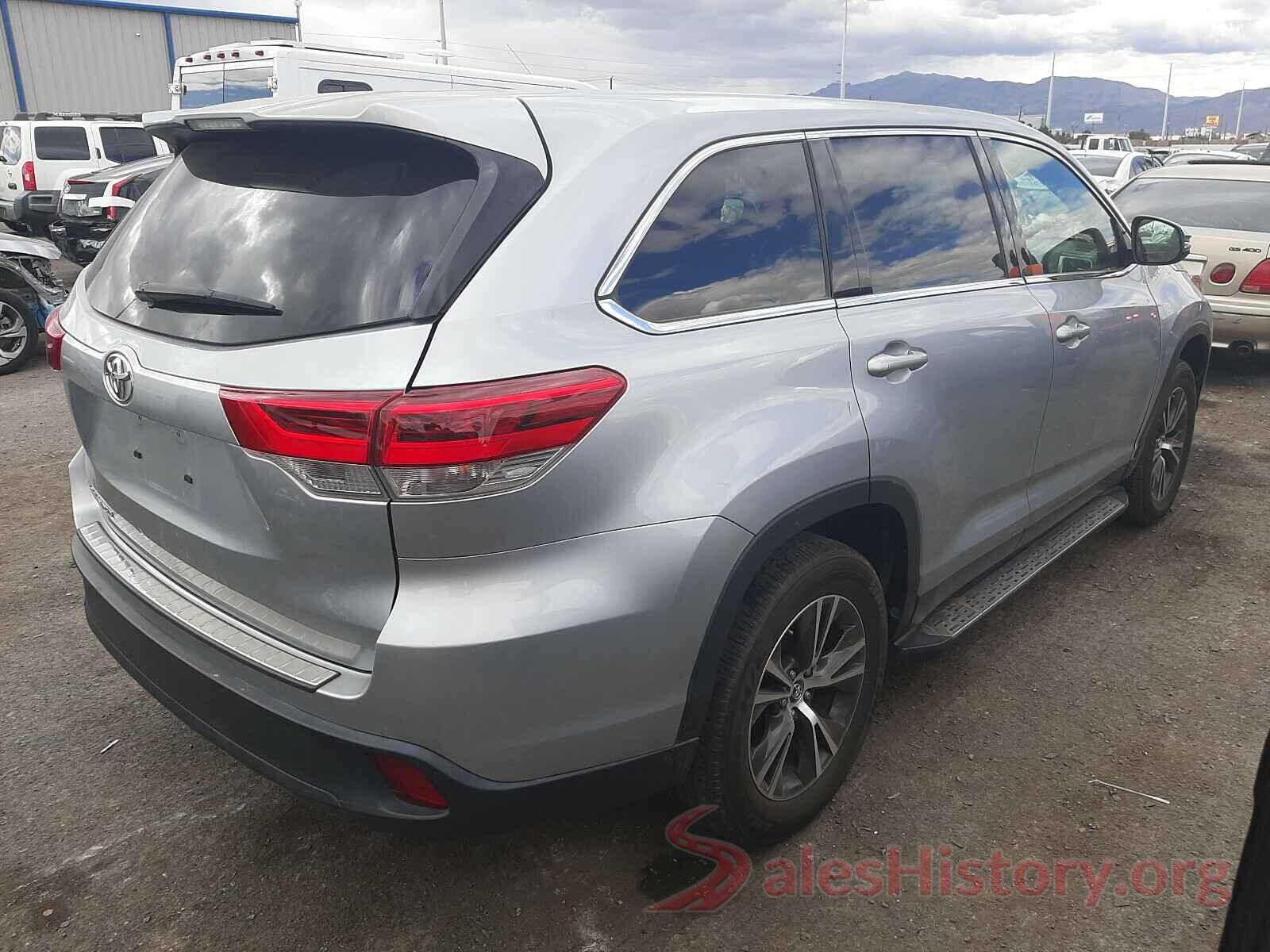 5TDZZRFH9KS290592 2019 TOYOTA HIGHLANDER