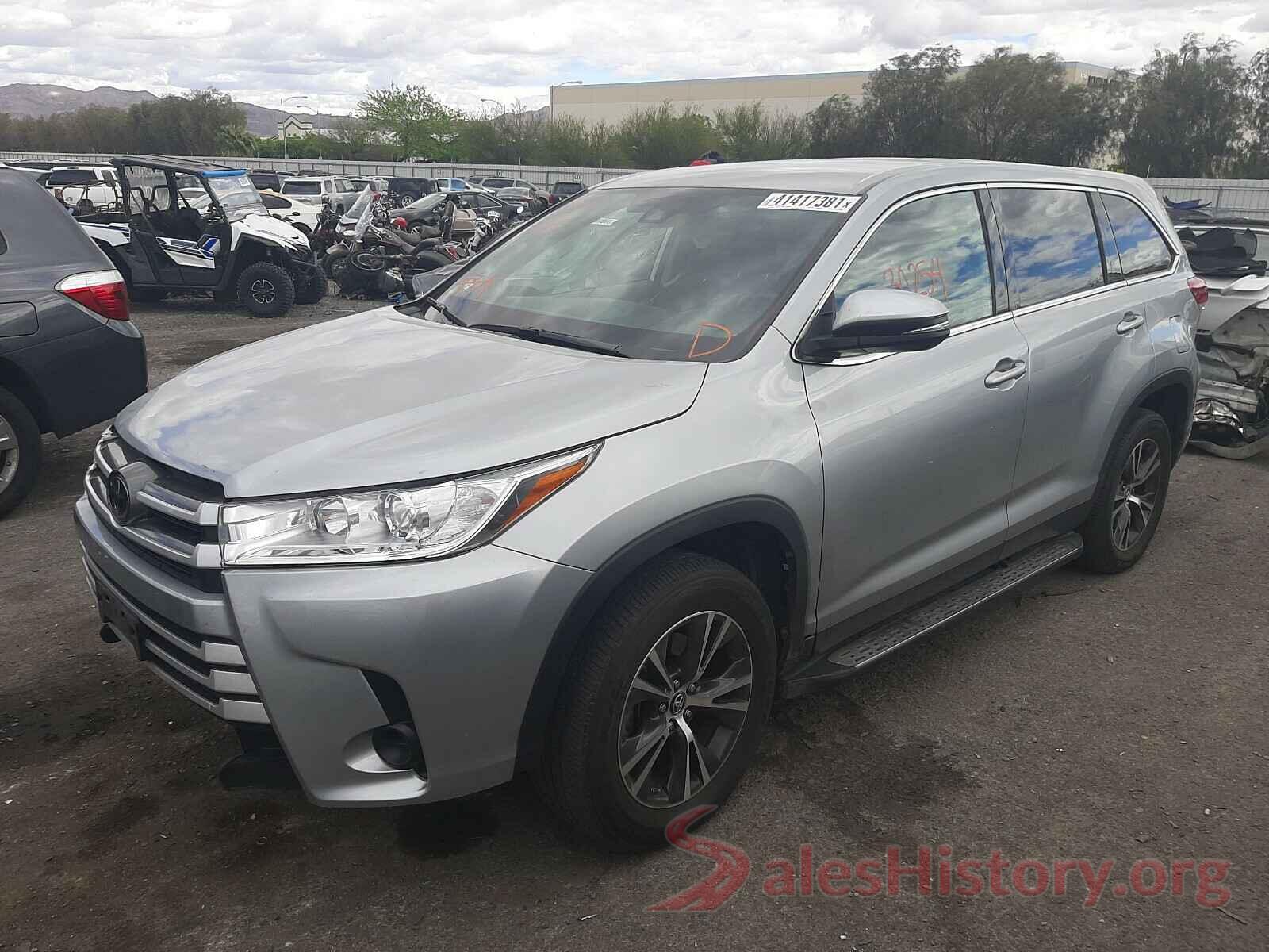 5TDZZRFH9KS290592 2019 TOYOTA HIGHLANDER