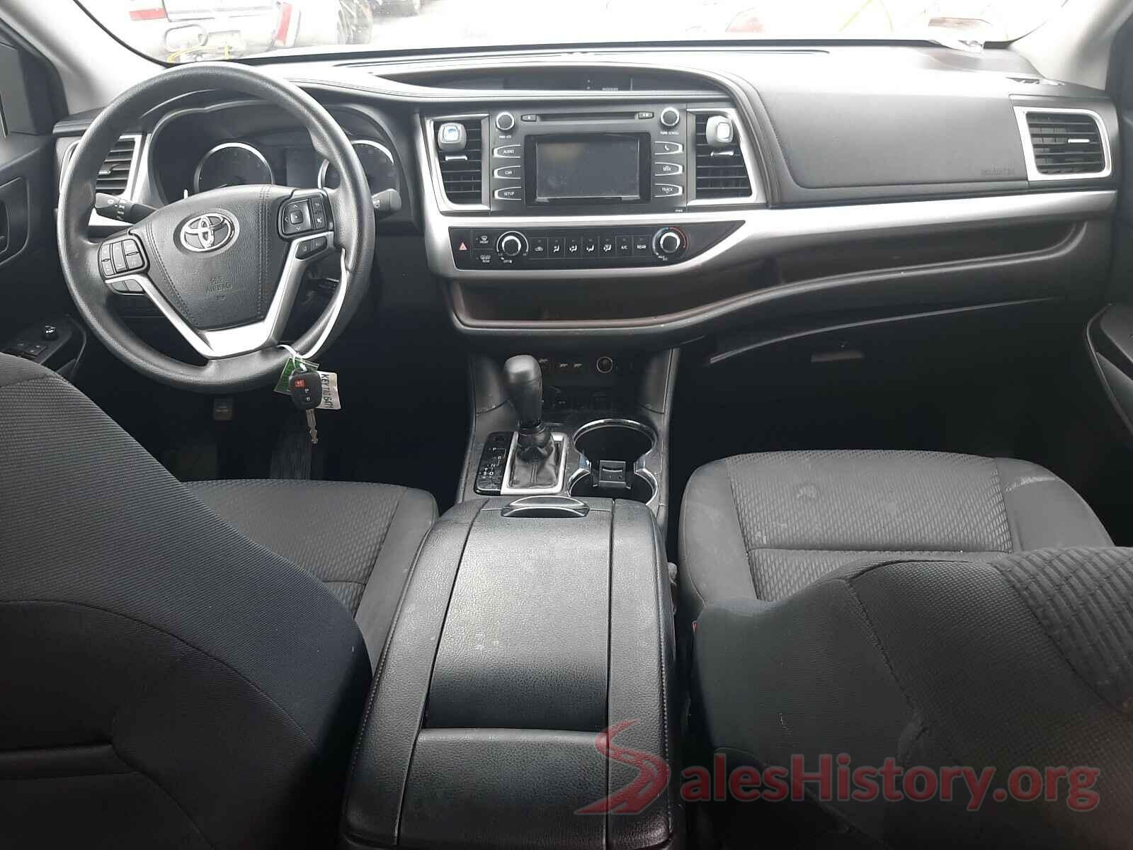 5TDZZRFH9KS290592 2019 TOYOTA HIGHLANDER