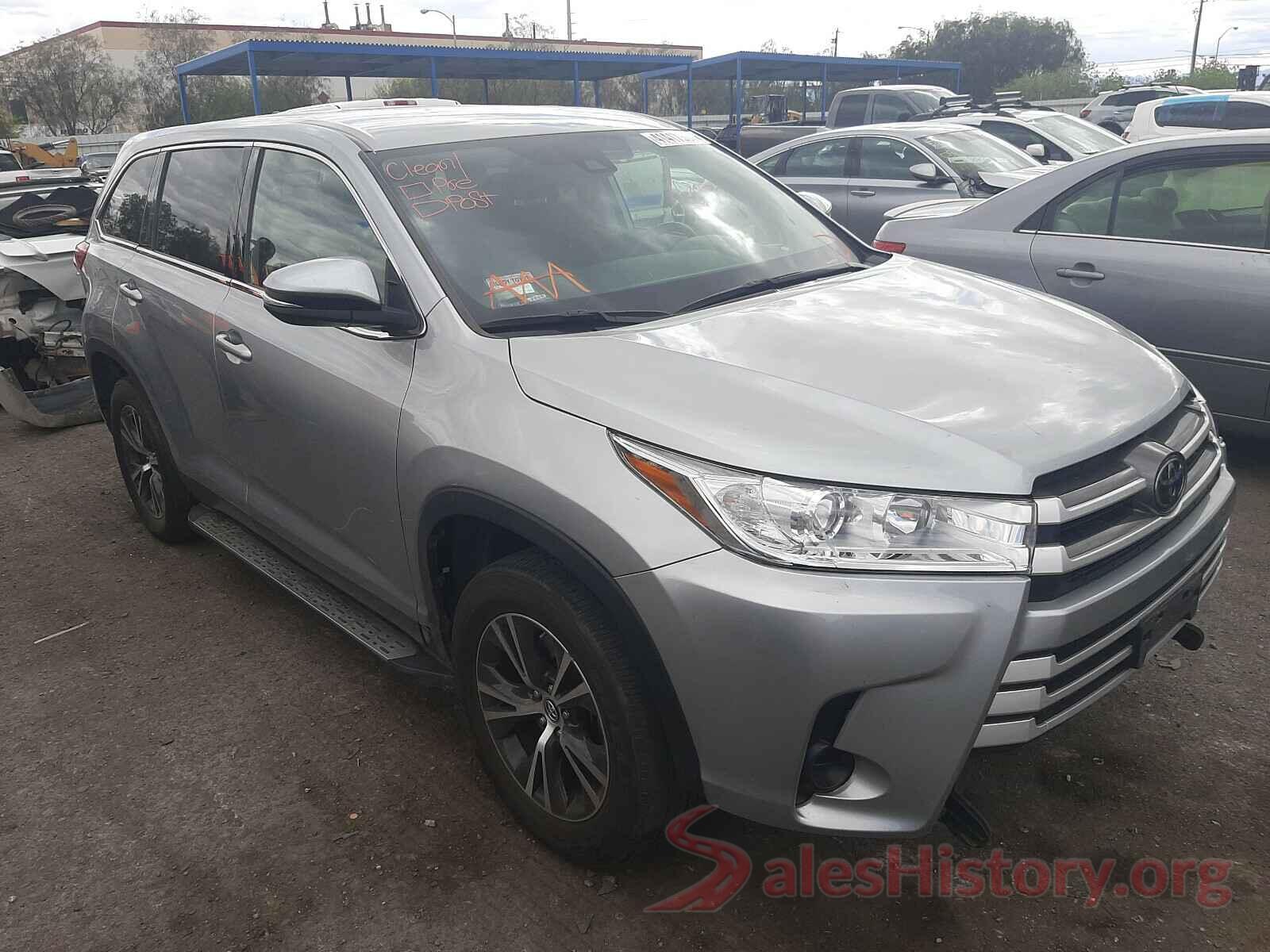 5TDZZRFH9KS290592 2019 TOYOTA HIGHLANDER