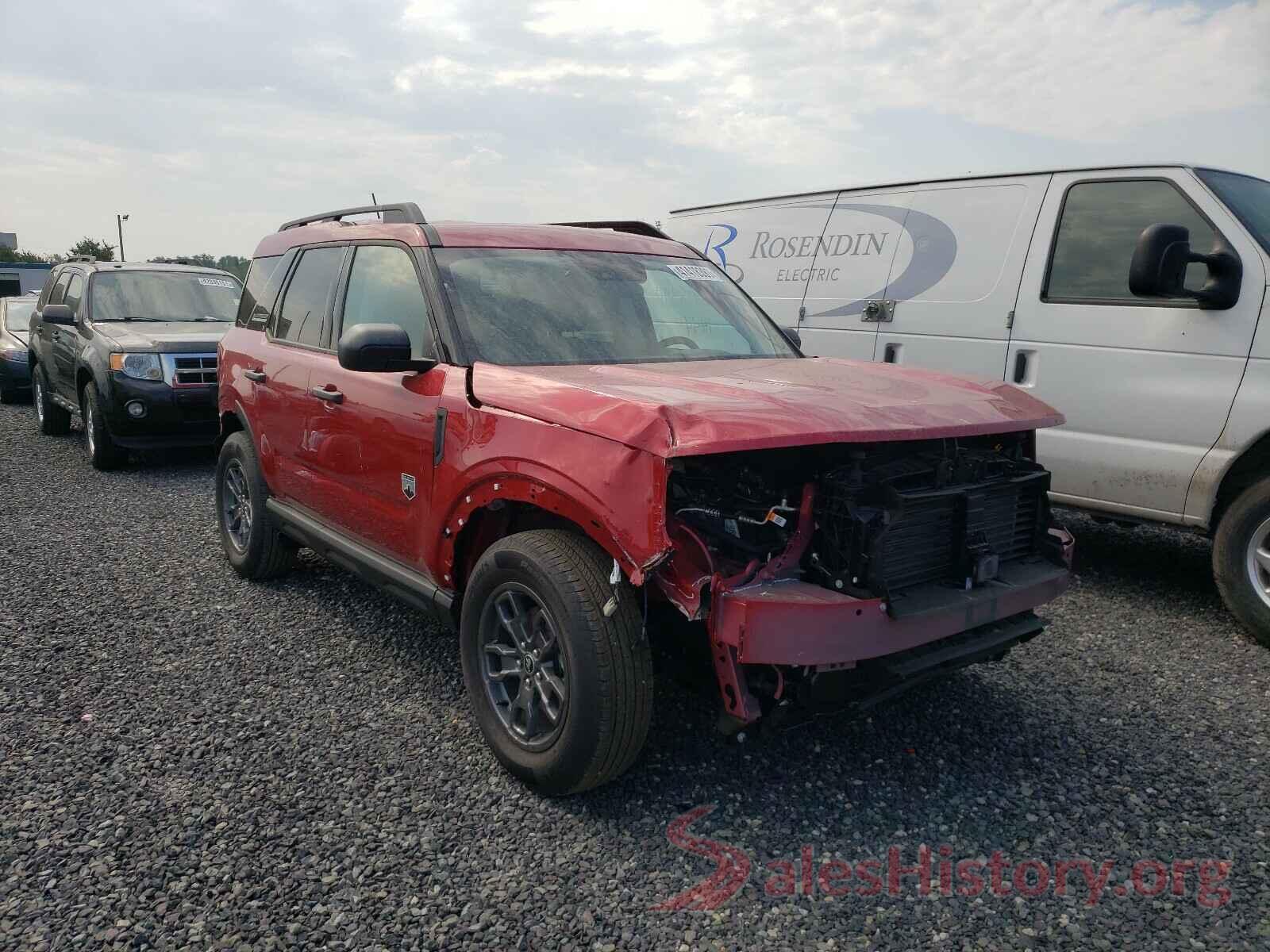 3FMCR9B60MRA17603 2021 FORD BRONCO