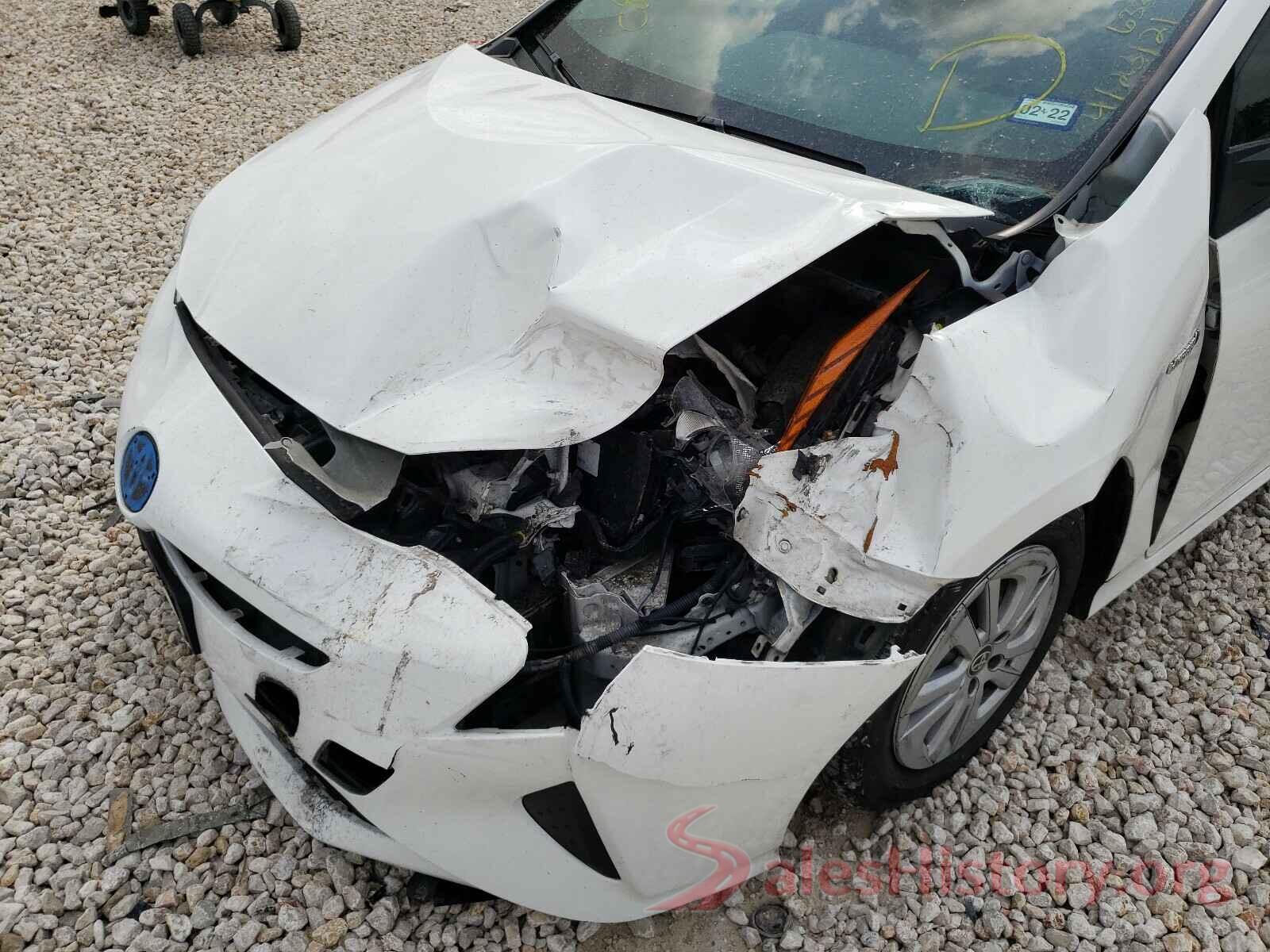 JTDKBRFU8G3006008 2016 TOYOTA PRIUS