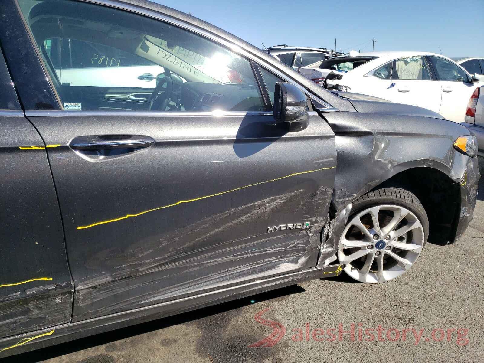 3FA6P0MU9KR135988 2019 FORD FUSION