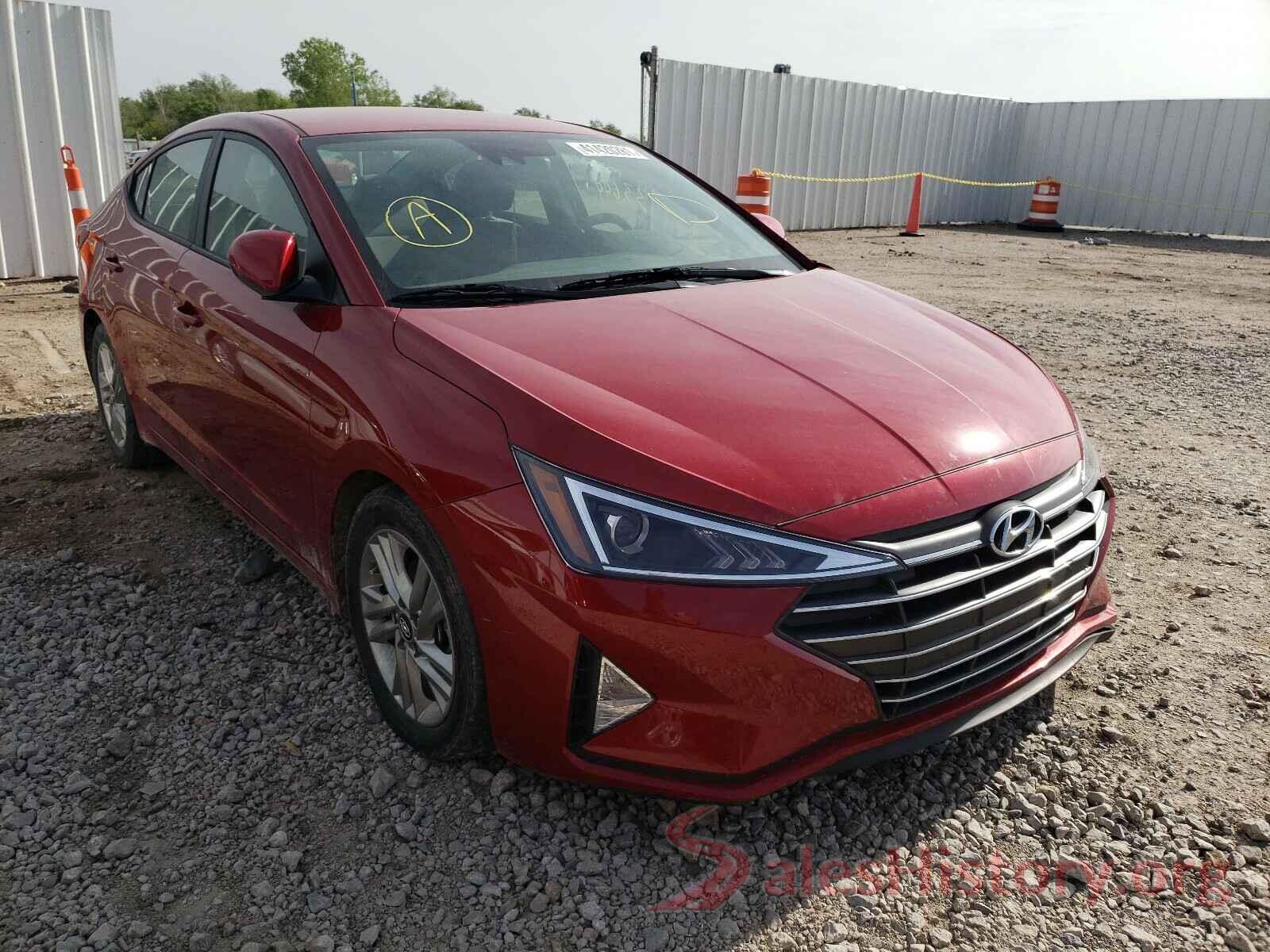 KMHD84LF0KU772927 2019 HYUNDAI ELANTRA