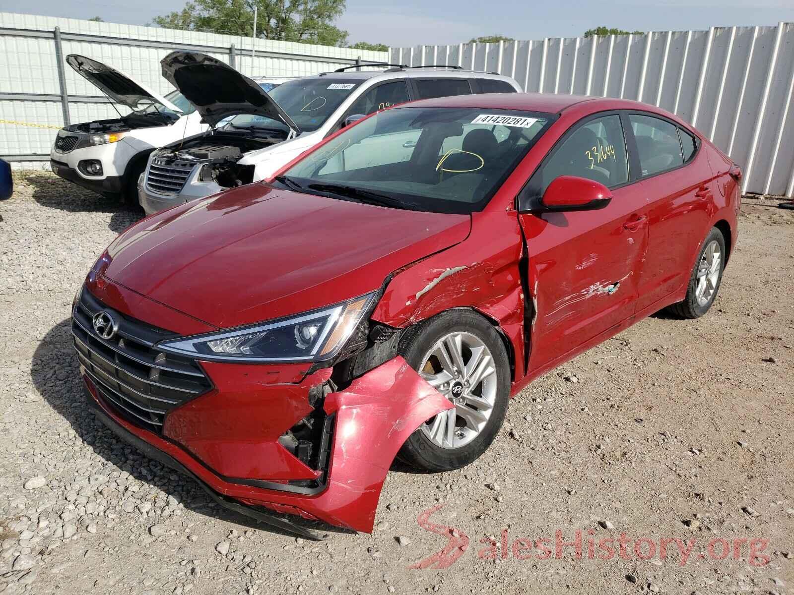 KMHD84LF0KU772927 2019 HYUNDAI ELANTRA