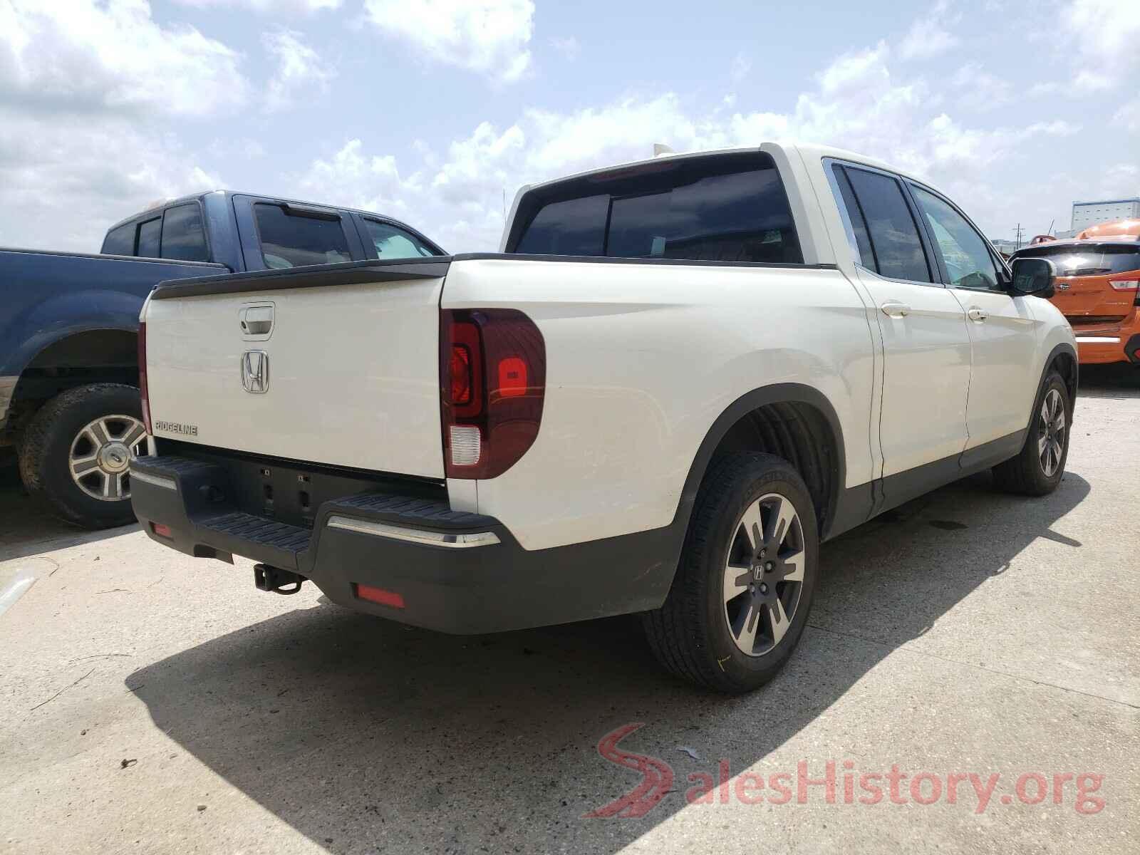 5FPYK2F6XKB002502 2019 HONDA RIDGELINE