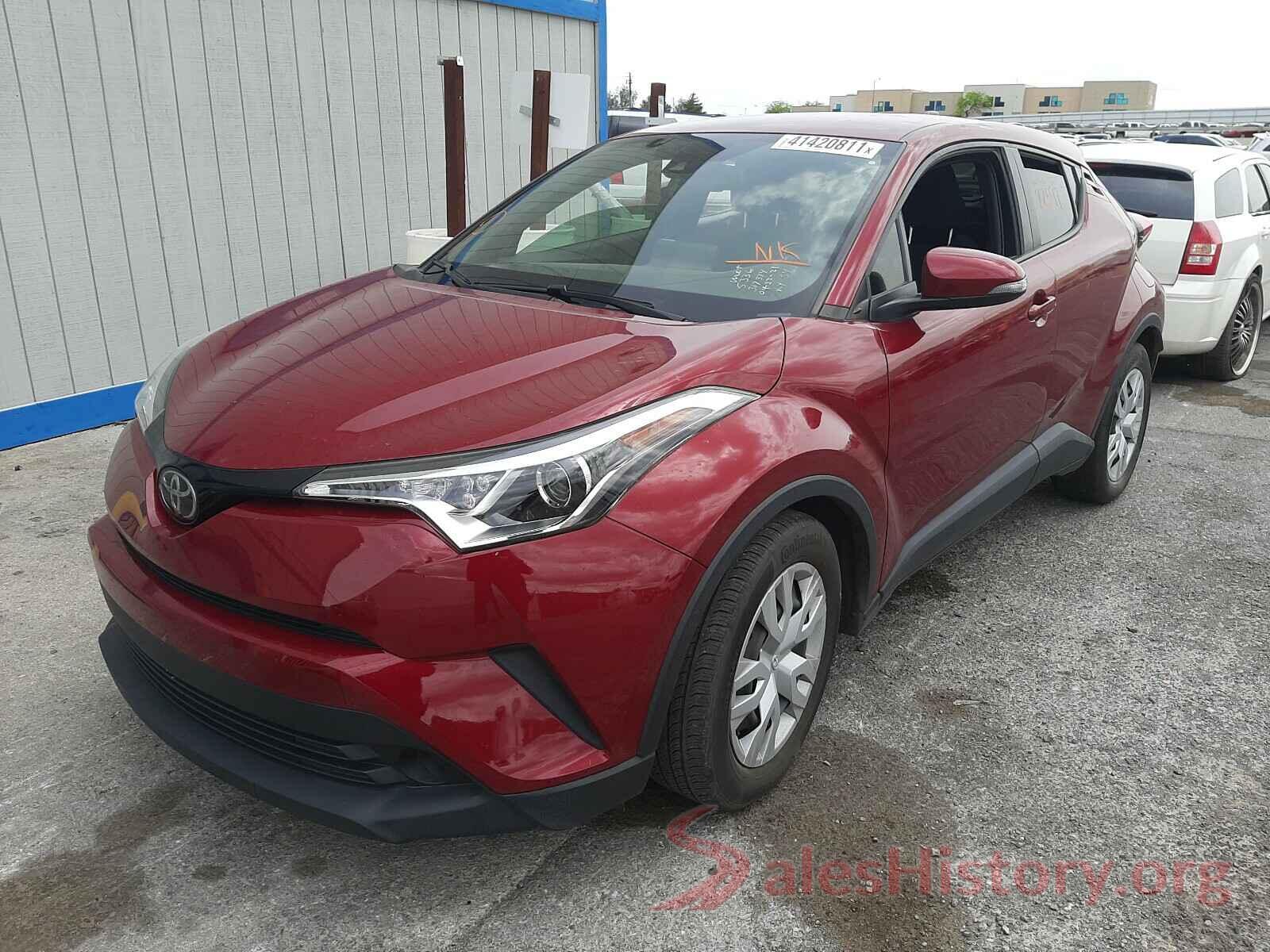 JTNKHMBX6K1030020 2019 TOYOTA C-HR