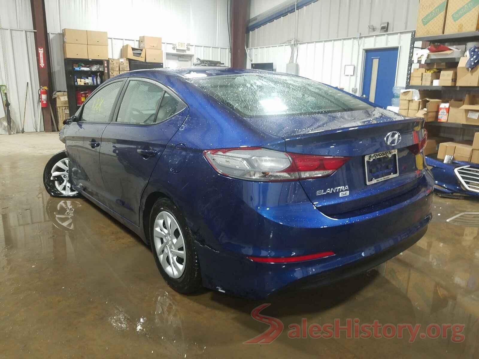 5NPD74LF8JH321258 2018 HYUNDAI ELANTRA