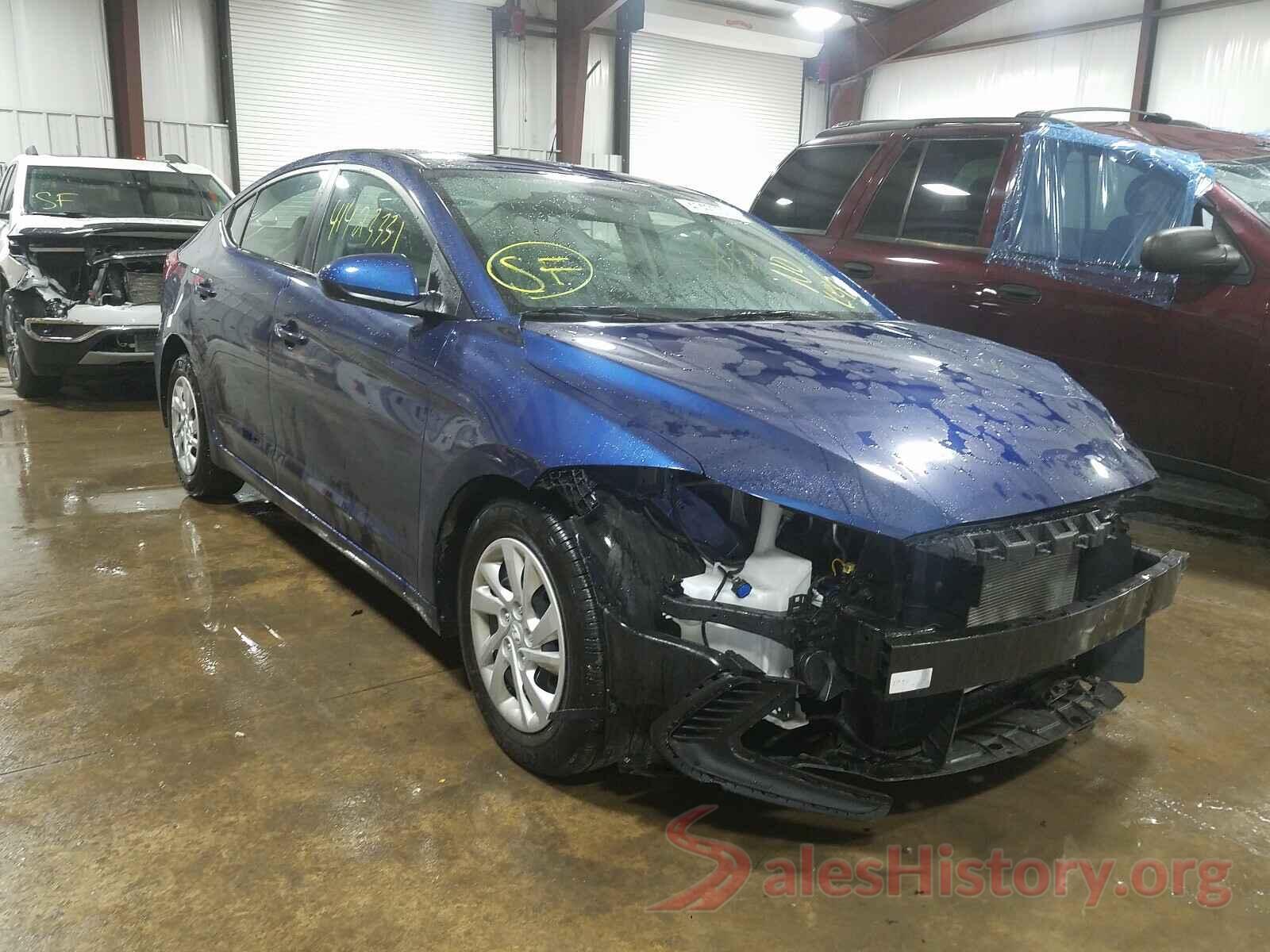 5NPD74LF8JH321258 2018 HYUNDAI ELANTRA