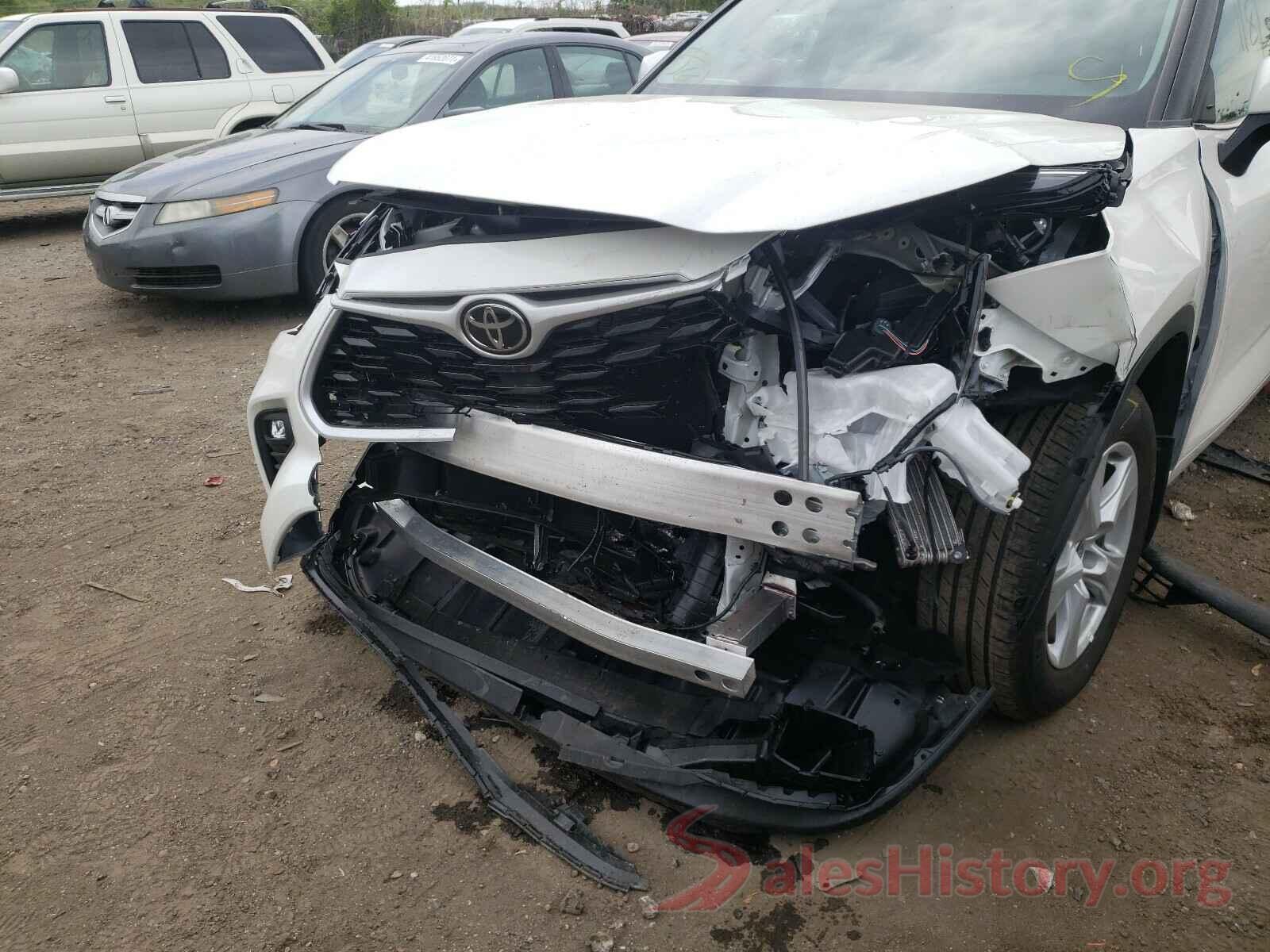 5TDBZRBH9MS534266 2021 TOYOTA HIGHLANDER