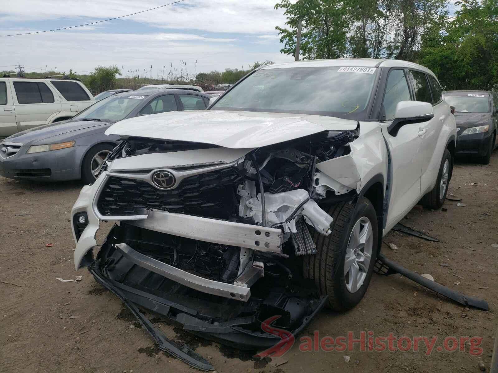 5TDBZRBH9MS534266 2021 TOYOTA HIGHLANDER