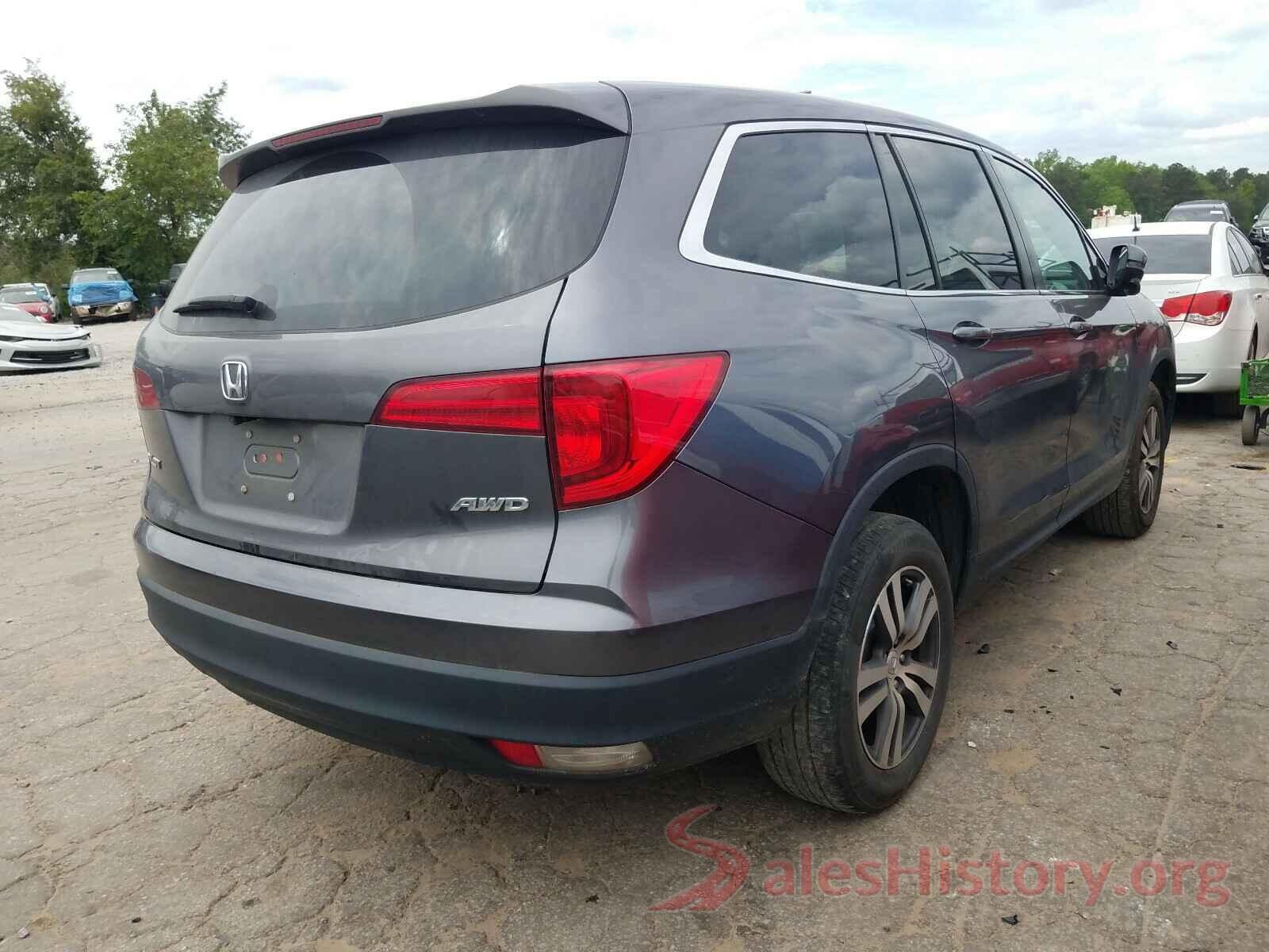 5FNYF6H87HB065827 2017 HONDA PILOT