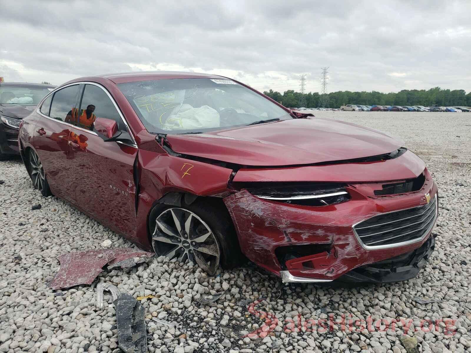 1G1ZE5ST7HF265836 2017 CHEVROLET MALIBU