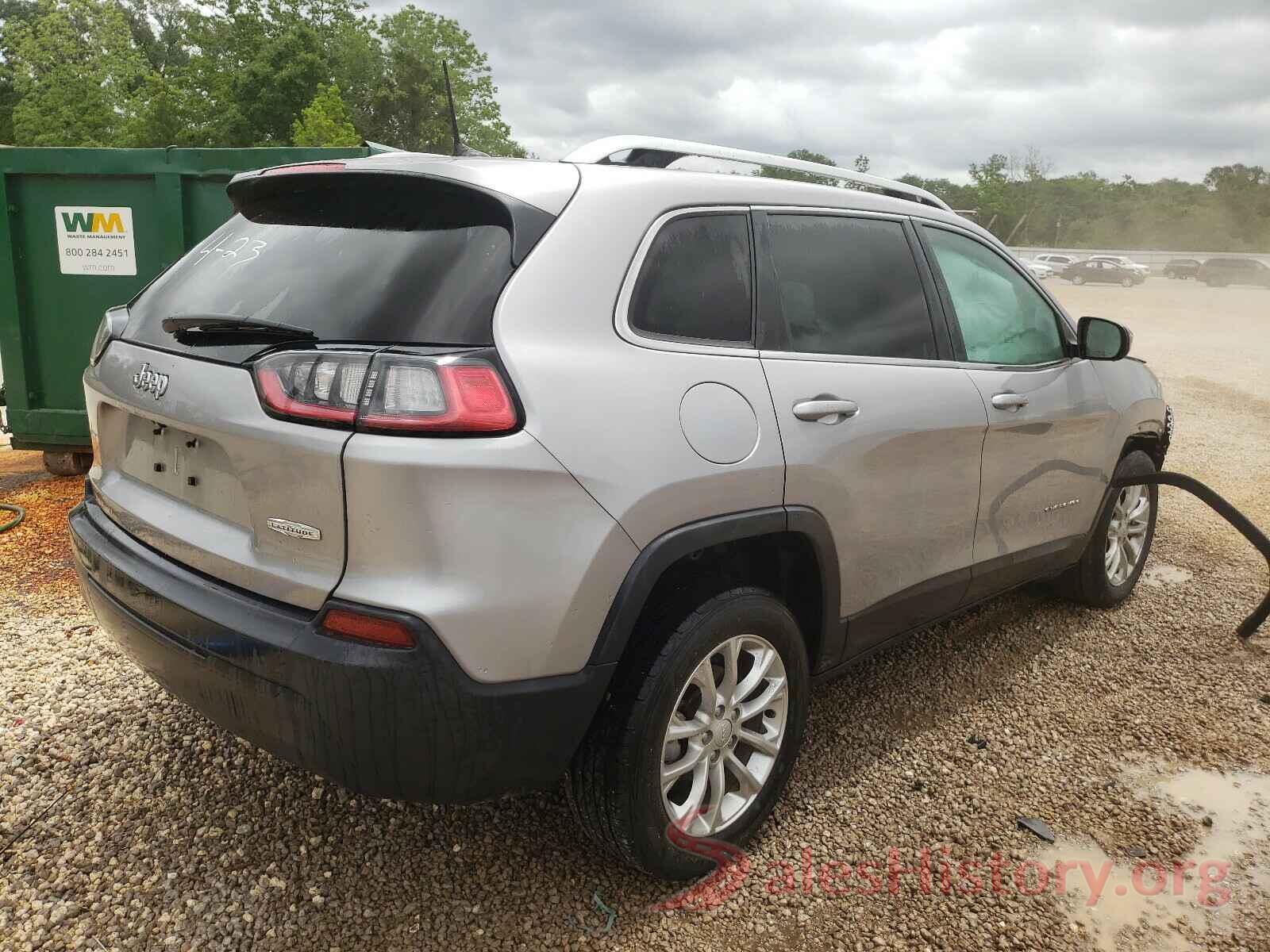 1C4PJLCB4KD164373 2019 JEEP CHEROKEE