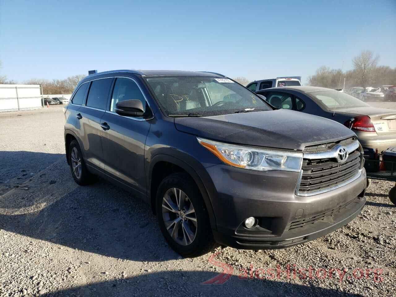 5TDJKRFH6ES058392 2014 TOYOTA HIGHLANDER