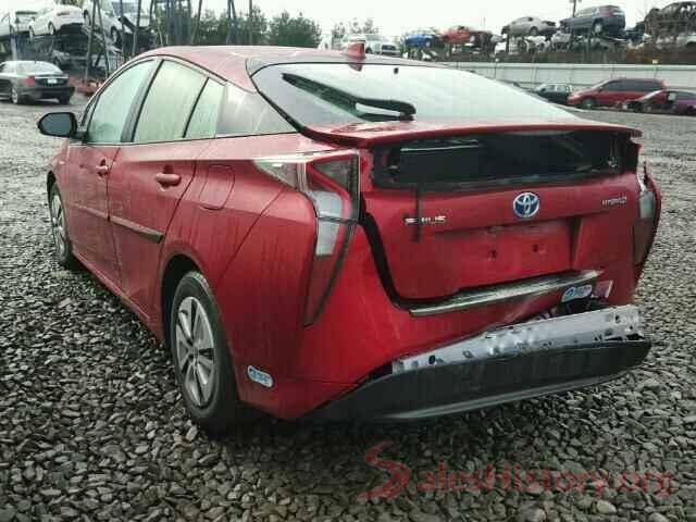 JTDKARFU7G3522475 2016 TOYOTA PRIUS