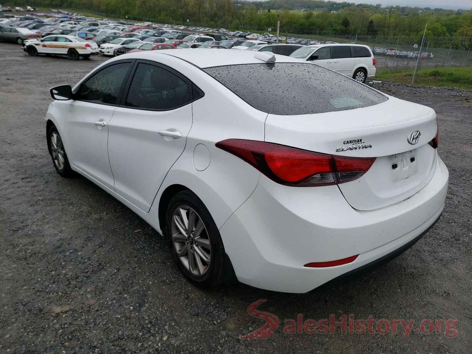 5NPDH4AE5GH687534 2016 HYUNDAI ELANTRA