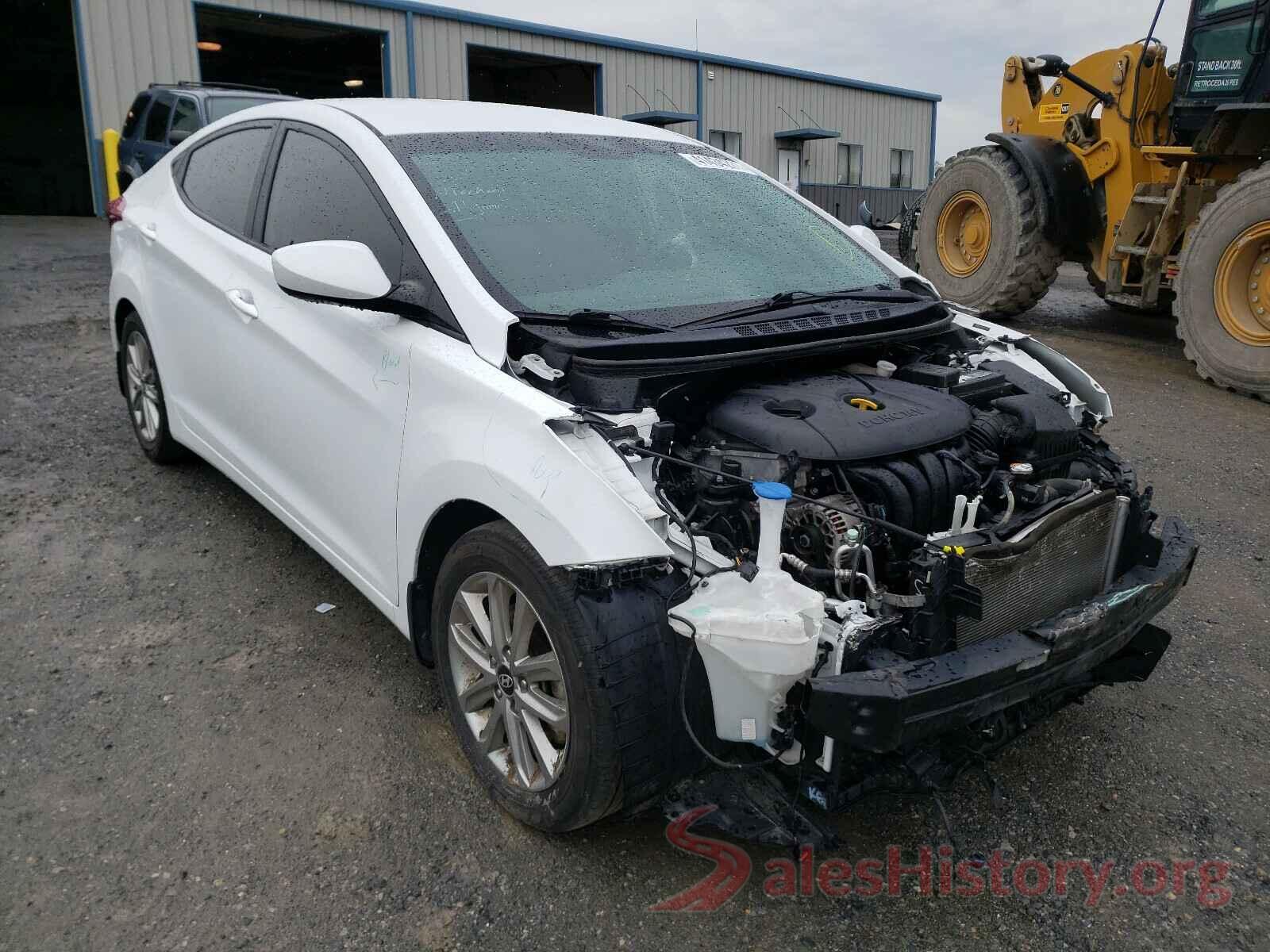 5NPDH4AE5GH687534 2016 HYUNDAI ELANTRA