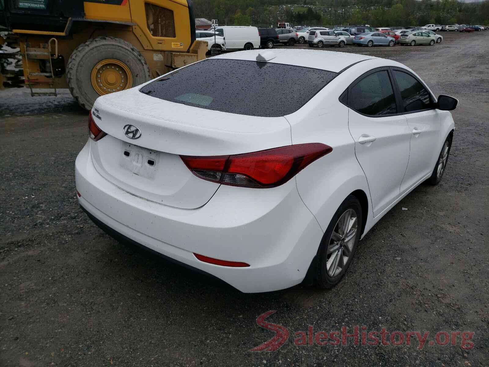 5NPDH4AE5GH687534 2016 HYUNDAI ELANTRA