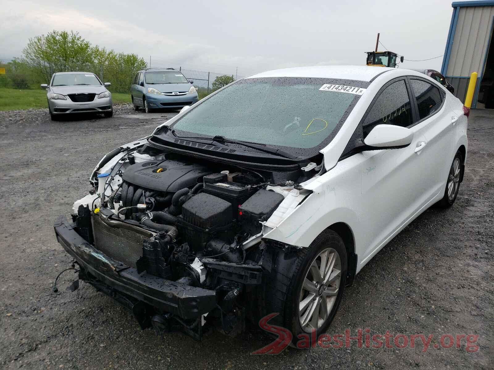 5NPDH4AE5GH687534 2016 HYUNDAI ELANTRA