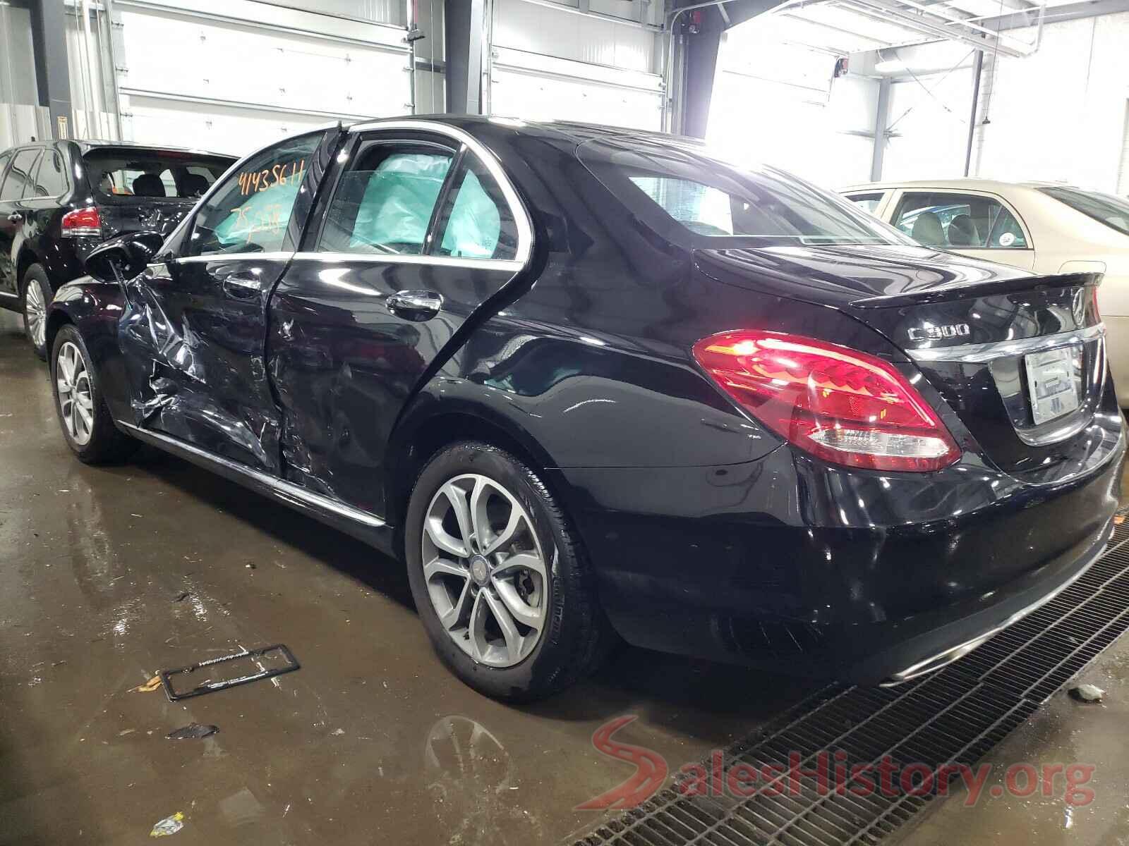 55SWF4KB9GU134725 2016 MERCEDES-BENZ C CLASS