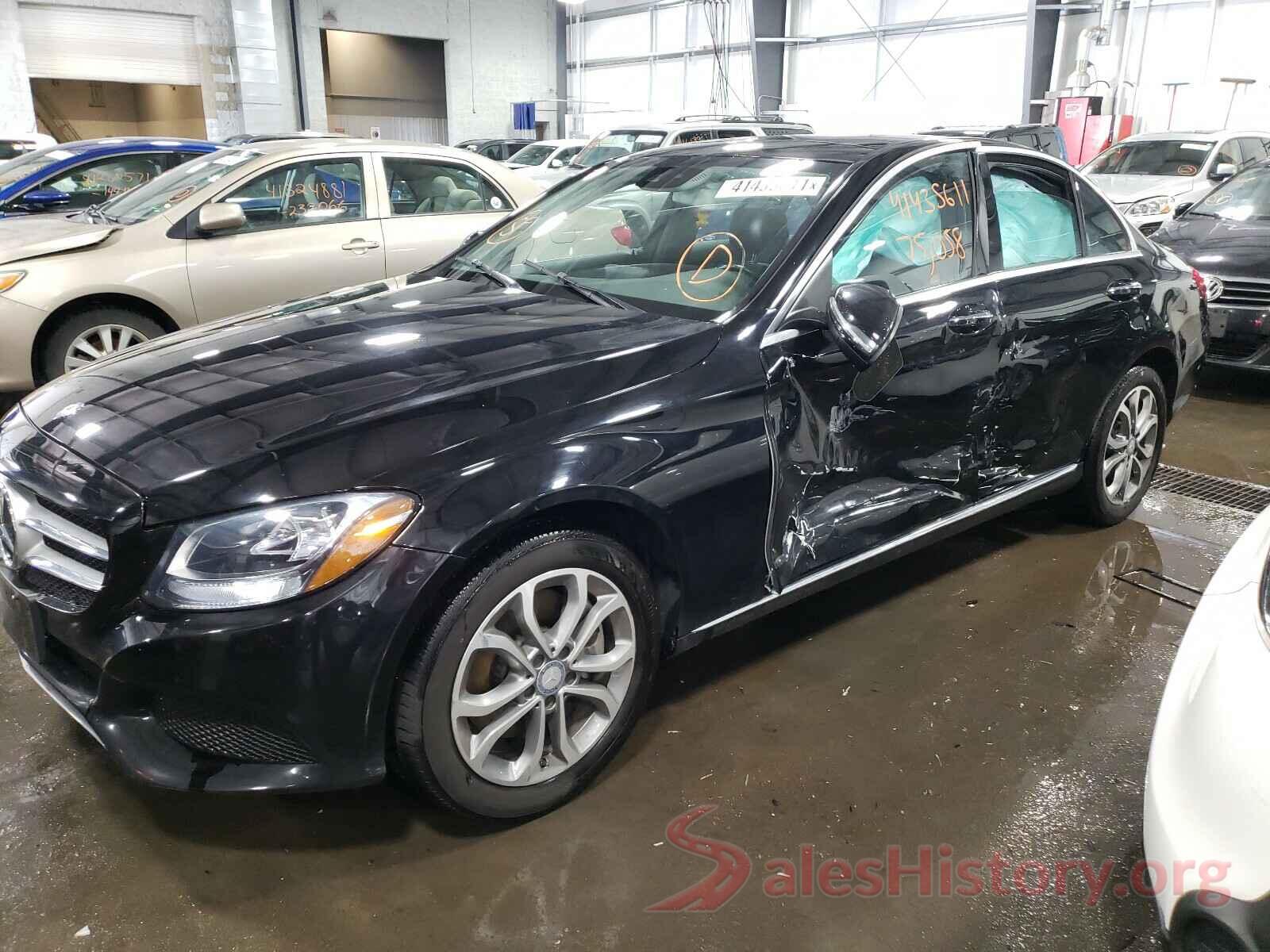 55SWF4KB9GU134725 2016 MERCEDES-BENZ C CLASS