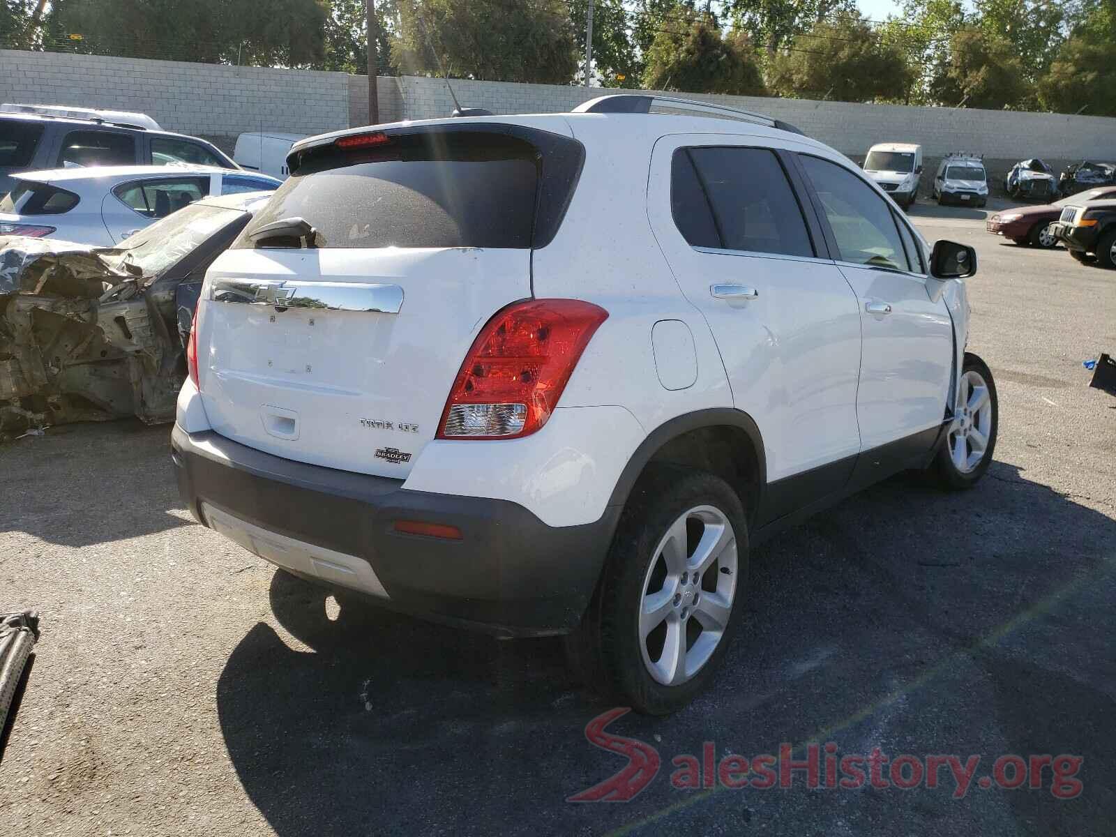 3GNCJMSBXGL160830 2016 CHEVROLET TRAX