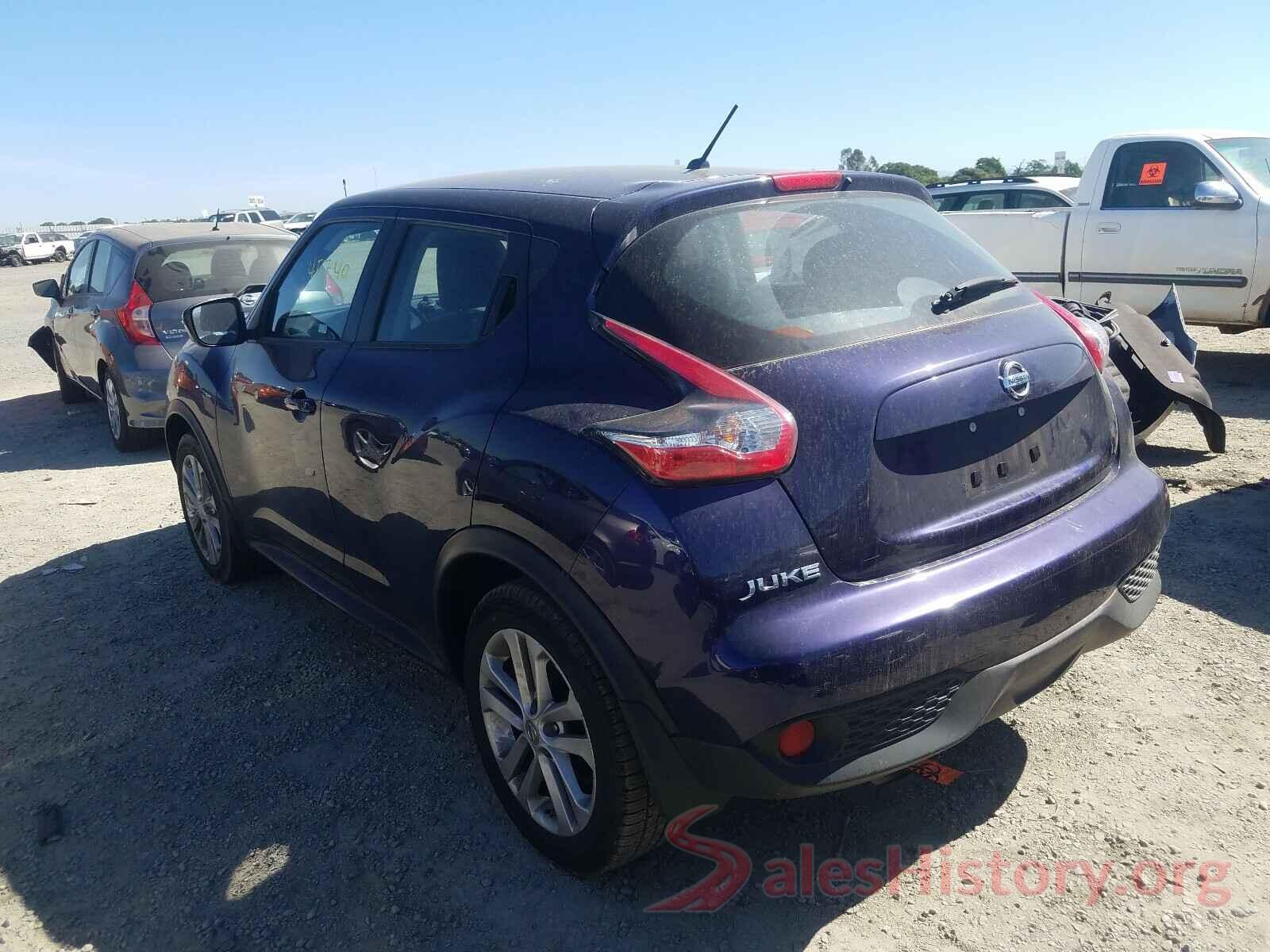 JN8AF5MR6HT703884 2017 NISSAN JUKE