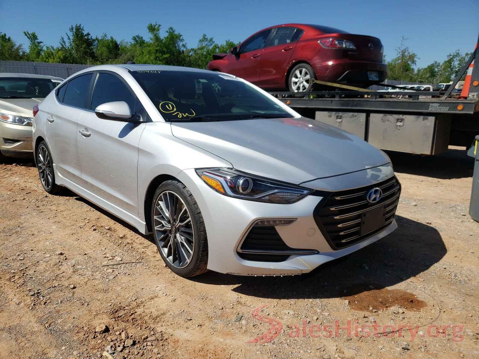 KMHD04LB1JU509445 2018 HYUNDAI ELANTRA