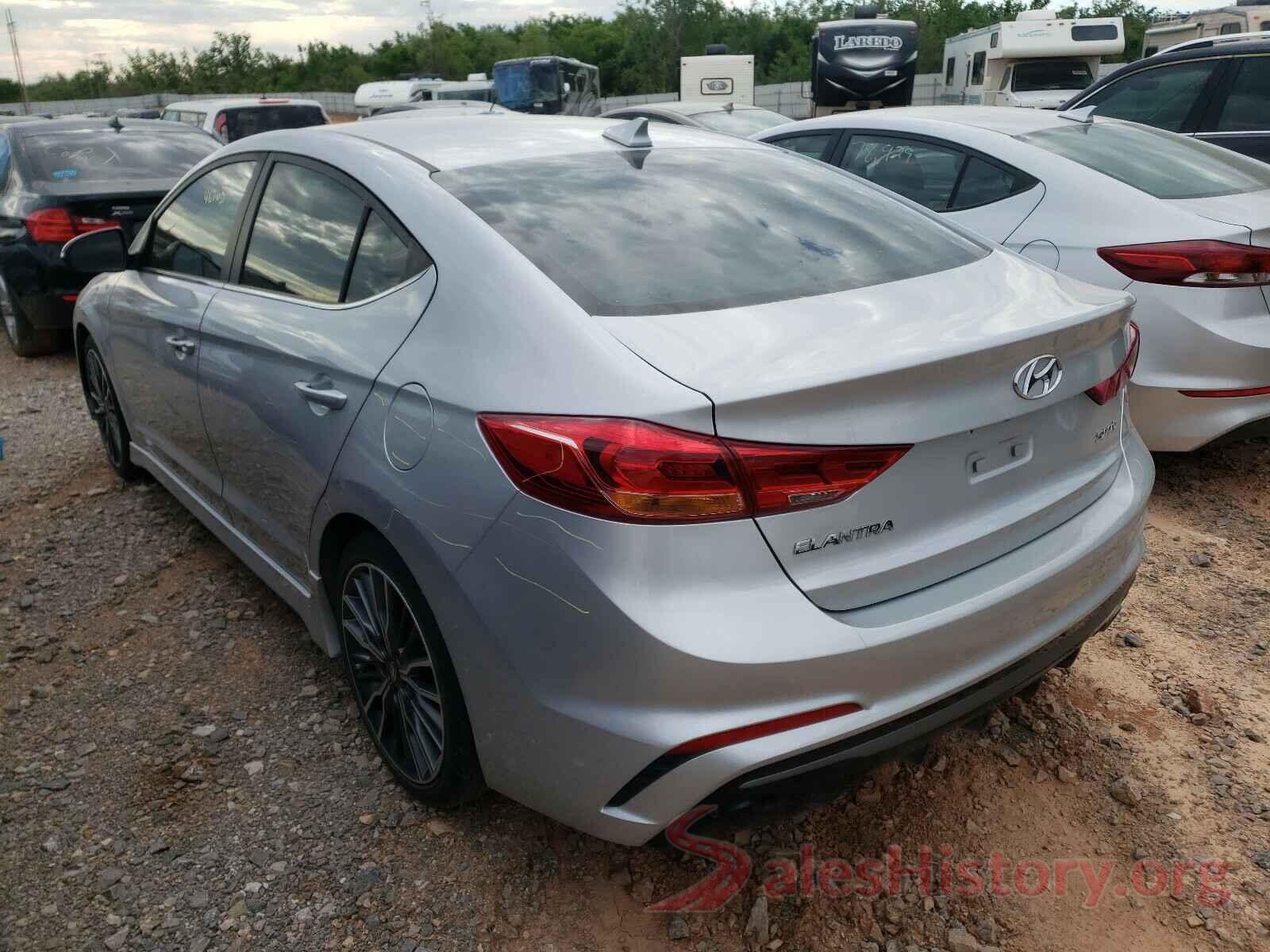 KMHD04LB1JU509445 2018 HYUNDAI ELANTRA