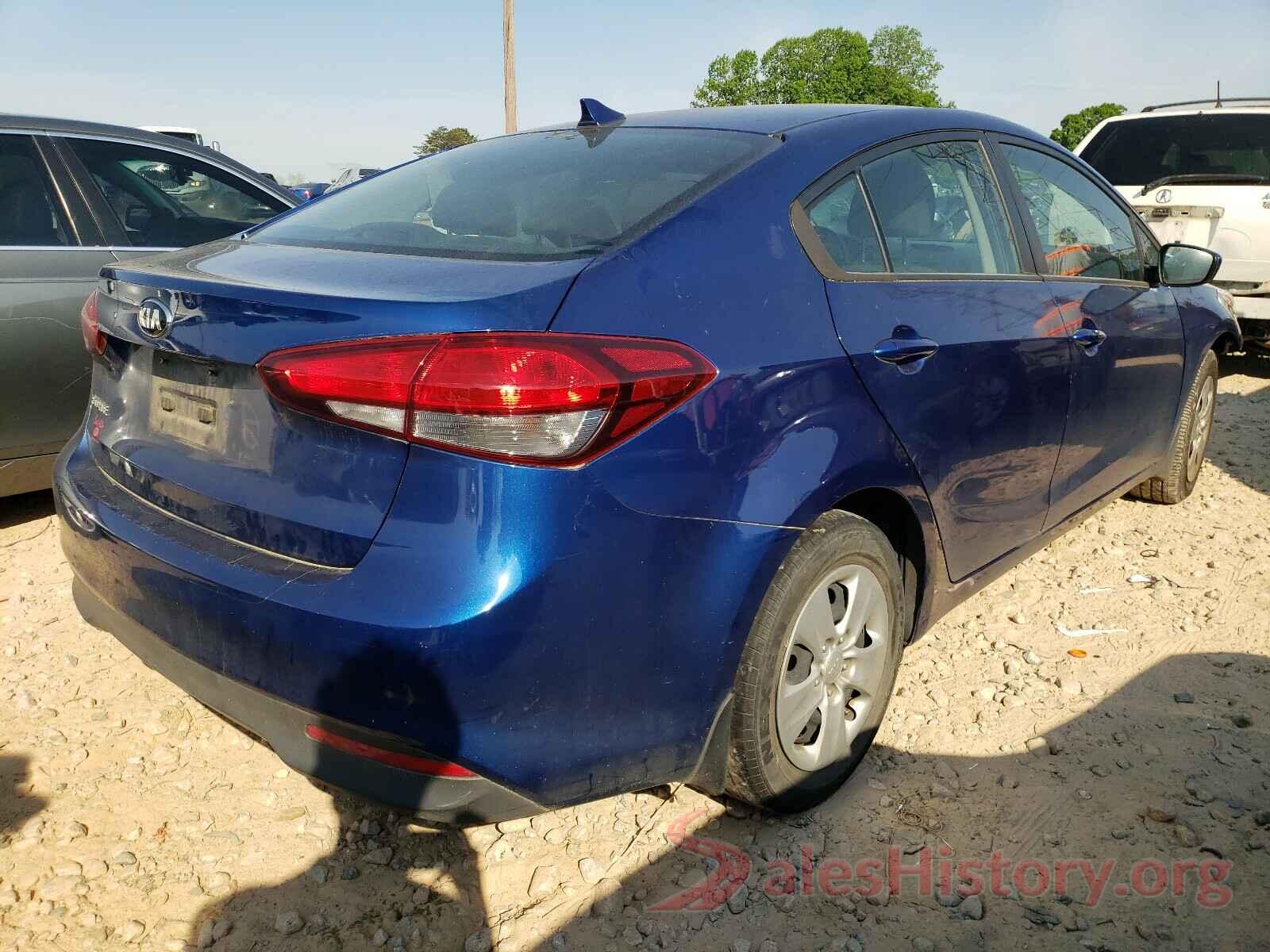 3KPFK4A72JE167797 2018 KIA FORTE