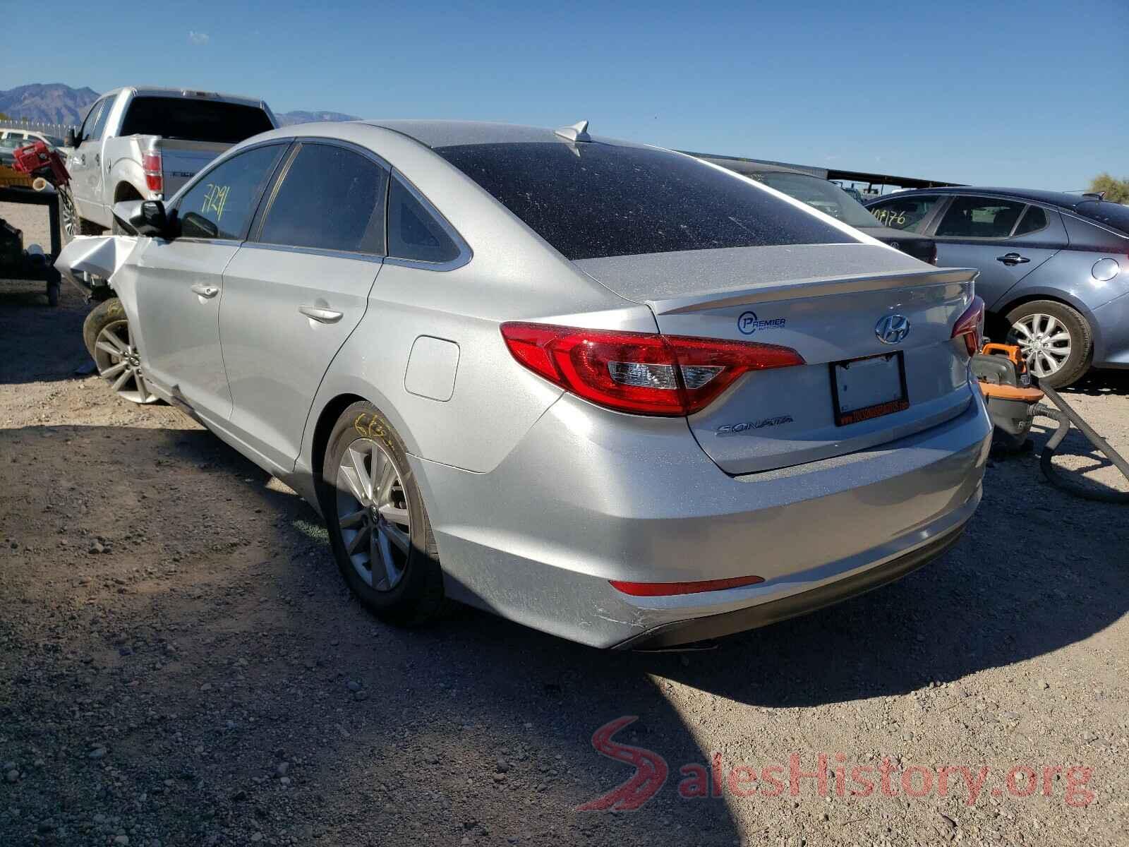 5NPE24AF5GH360582 2016 HYUNDAI SONATA