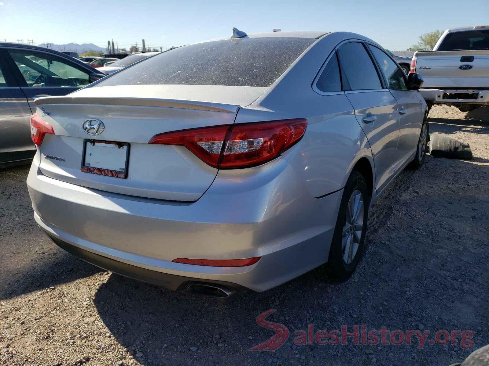 5NPE24AF5GH360582 2016 HYUNDAI SONATA