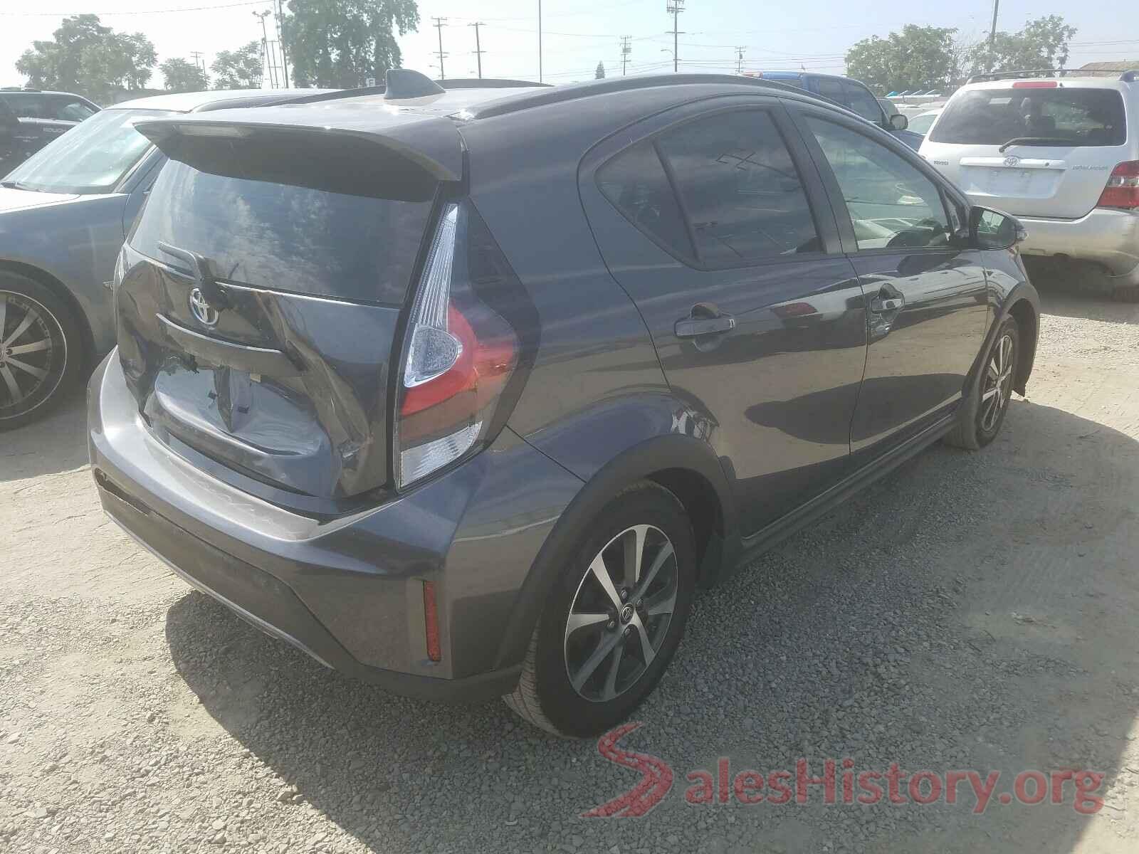 JTDKDTB37K1625157 2019 TOYOTA PRIUS