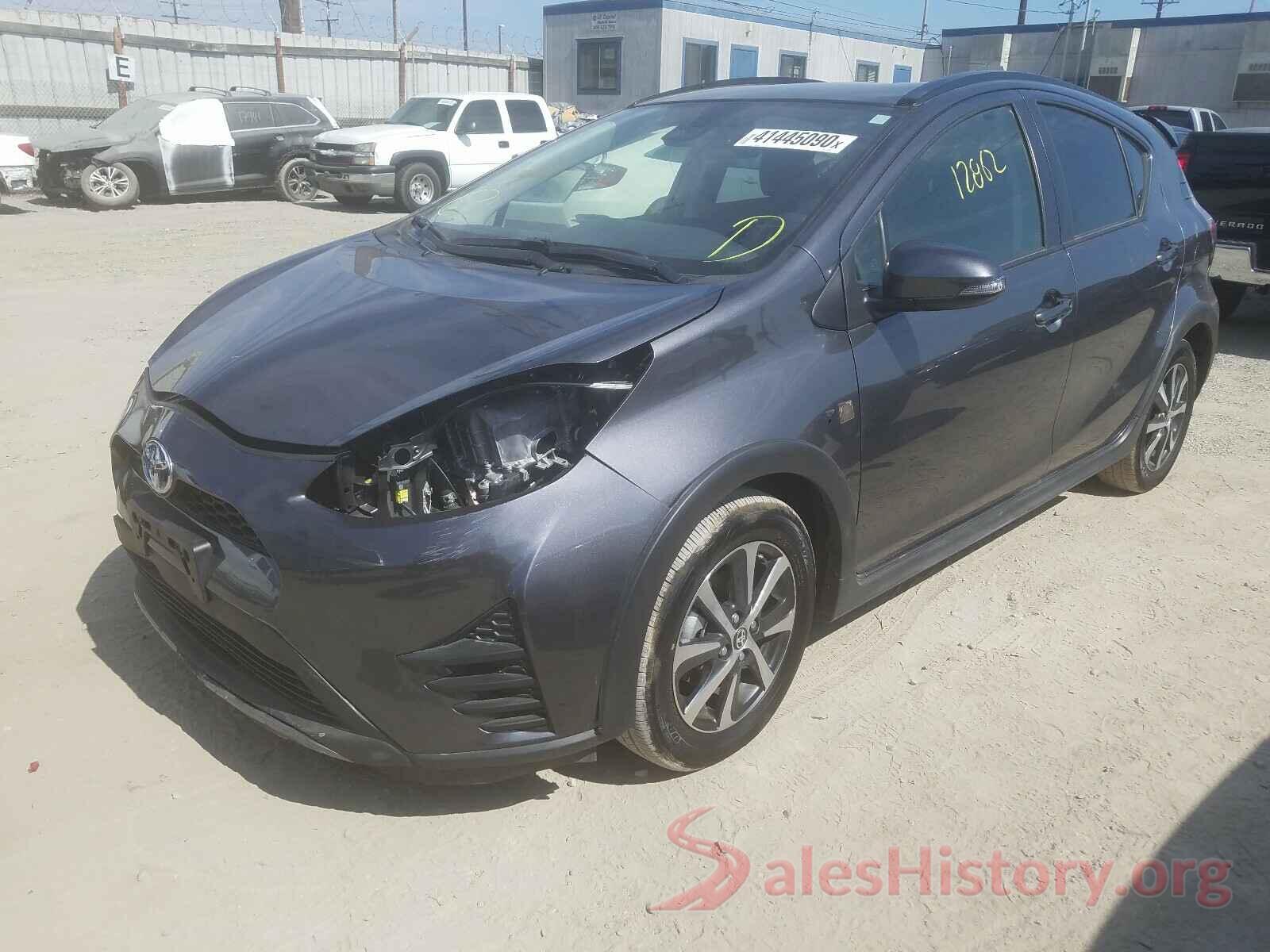 JTDKDTB37K1625157 2019 TOYOTA PRIUS