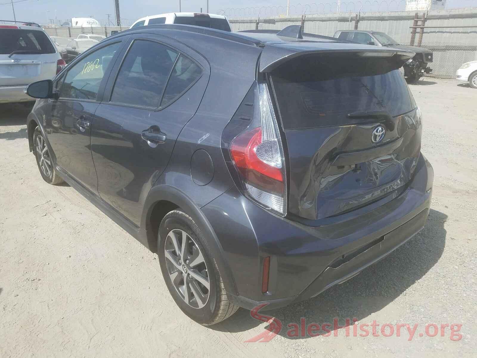 JTDKDTB37K1625157 2019 TOYOTA PRIUS