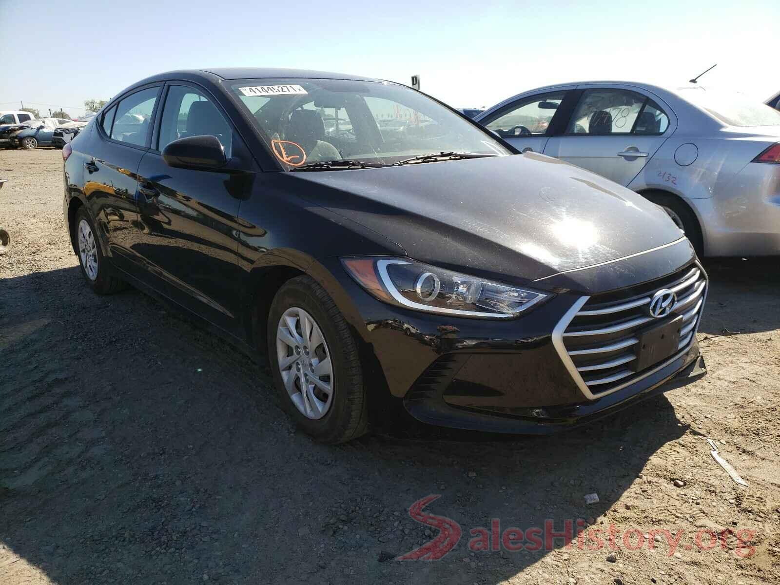 5NPD74LF4HH143116 2017 HYUNDAI ELANTRA