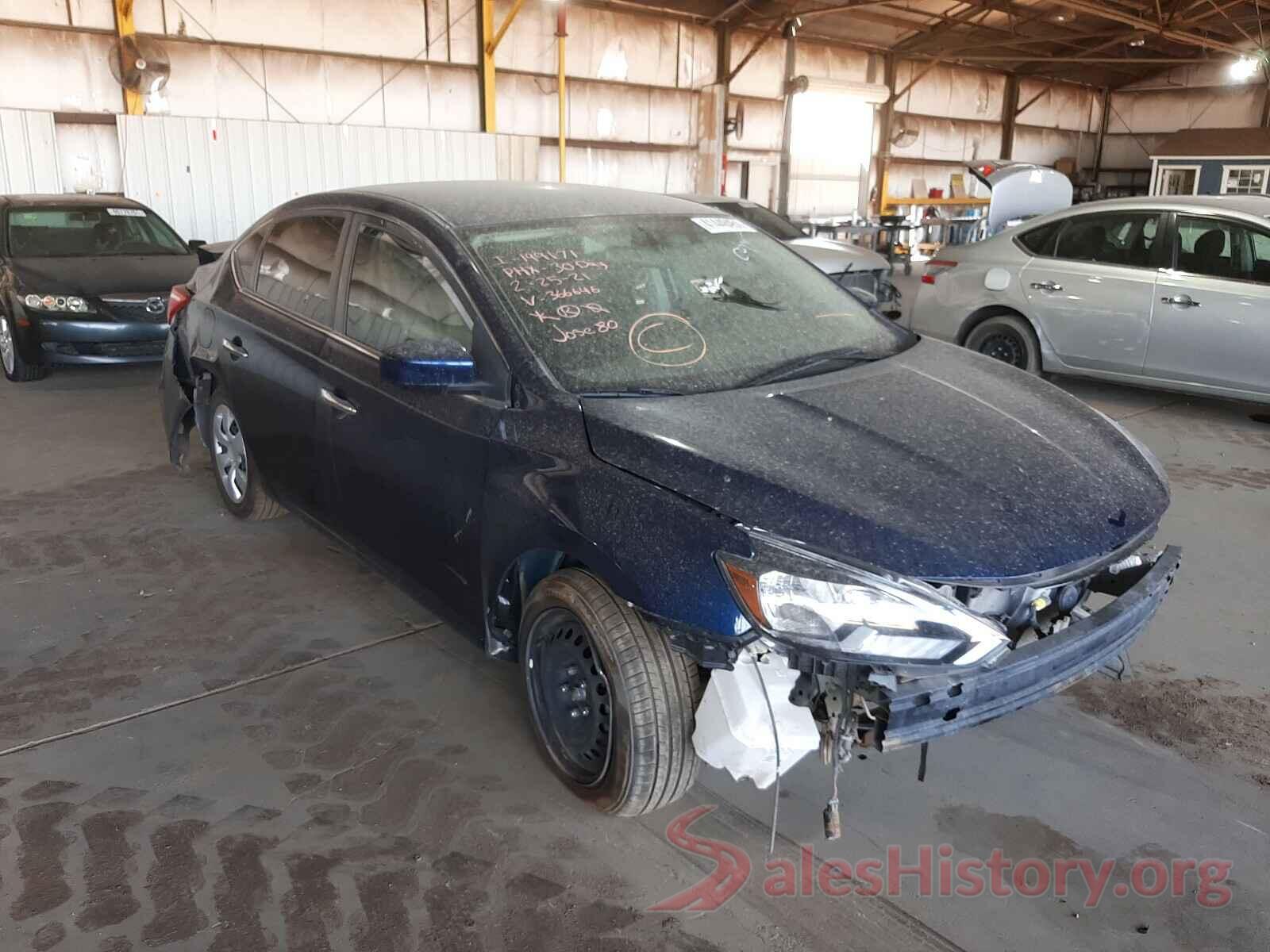 3N1AB7AP2HY366646 2017 NISSAN SENTRA