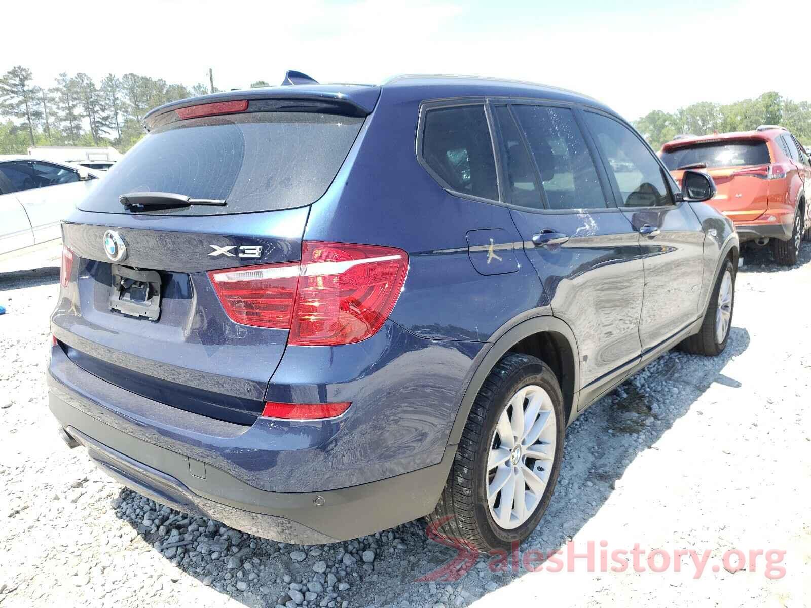 5UXWX9C36H0T21843 2017 BMW X3