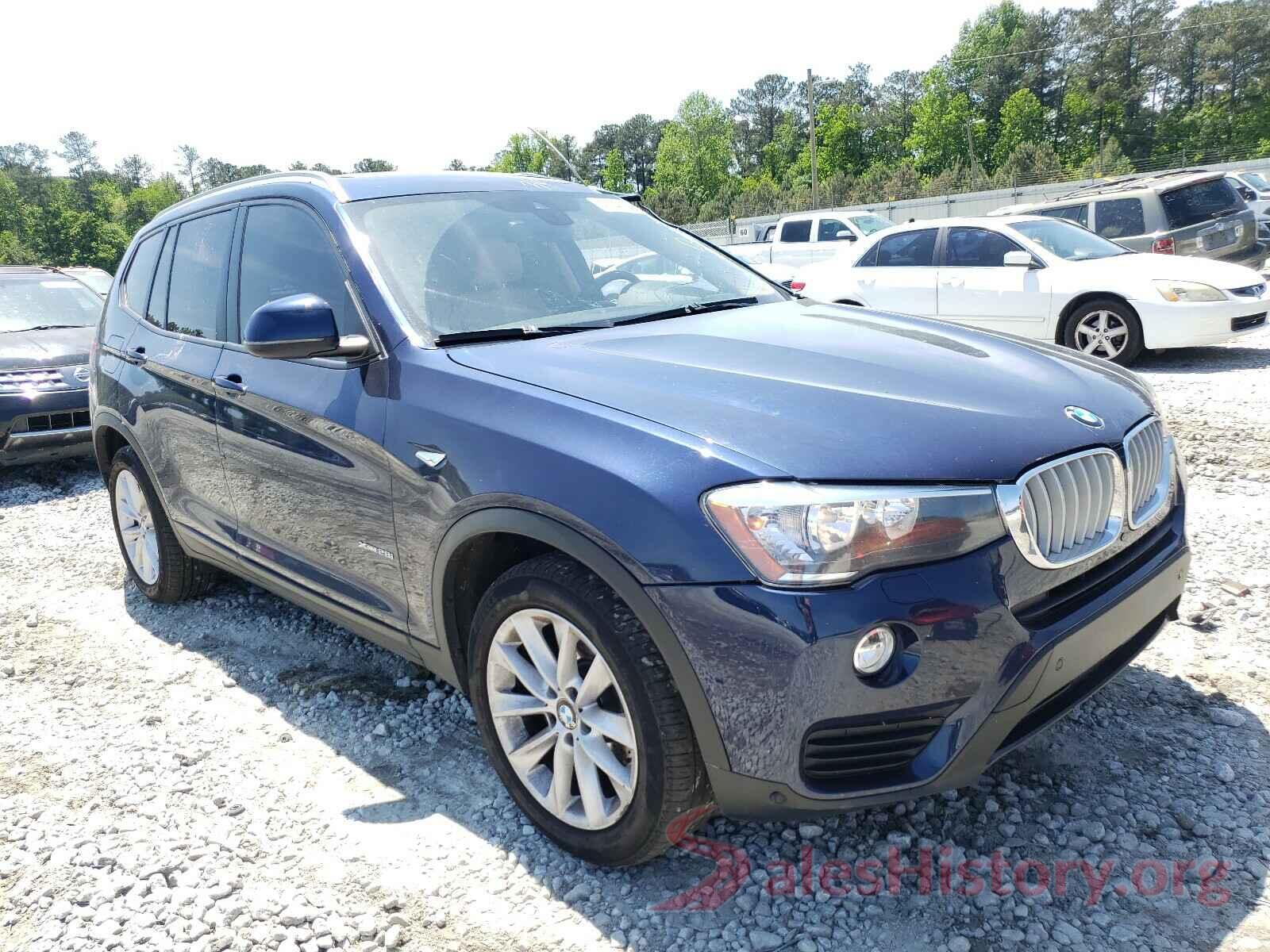 5UXWX9C36H0T21843 2017 BMW X3