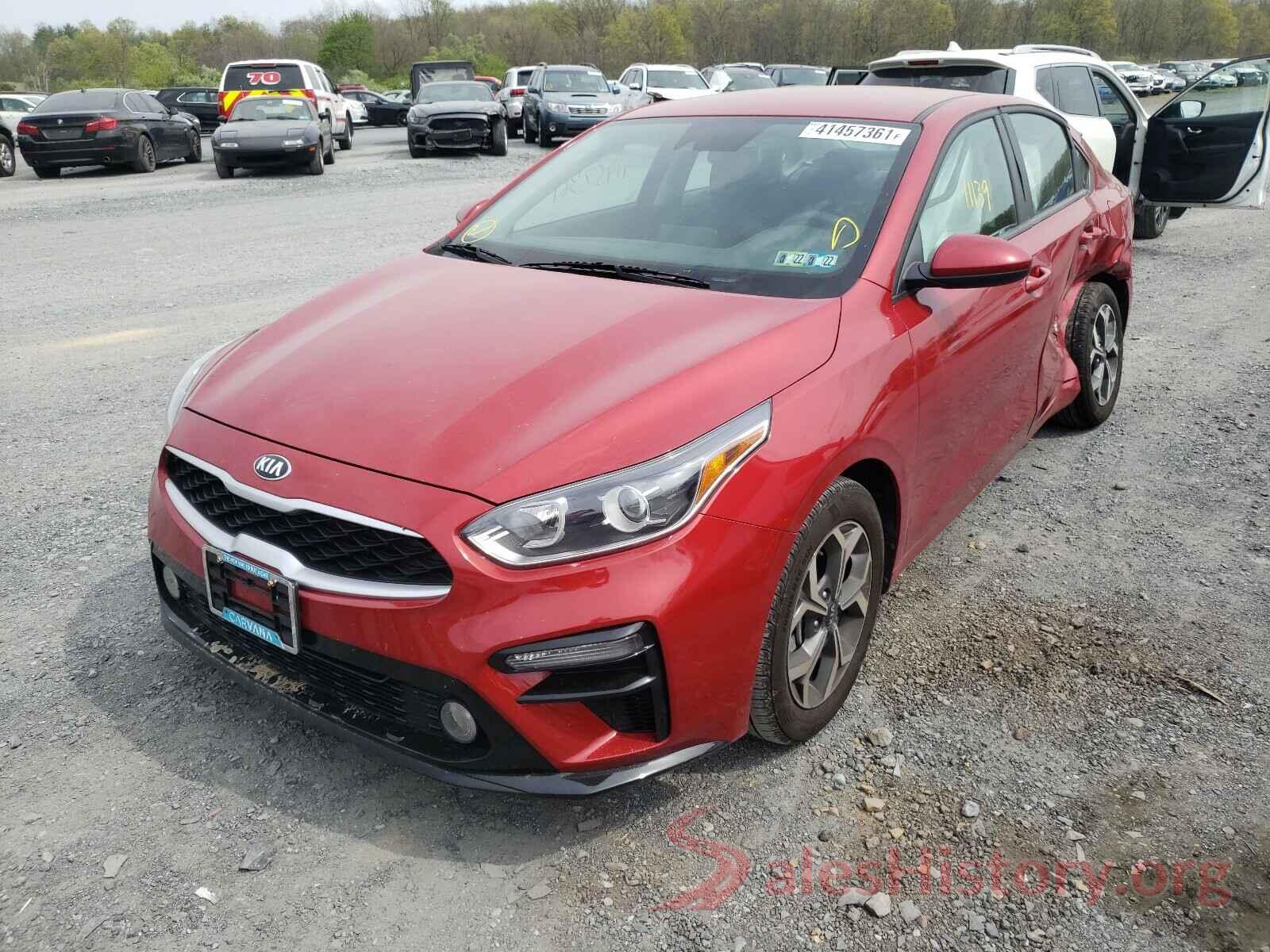 3KPF24AD2LE174421 2020 KIA FORTE