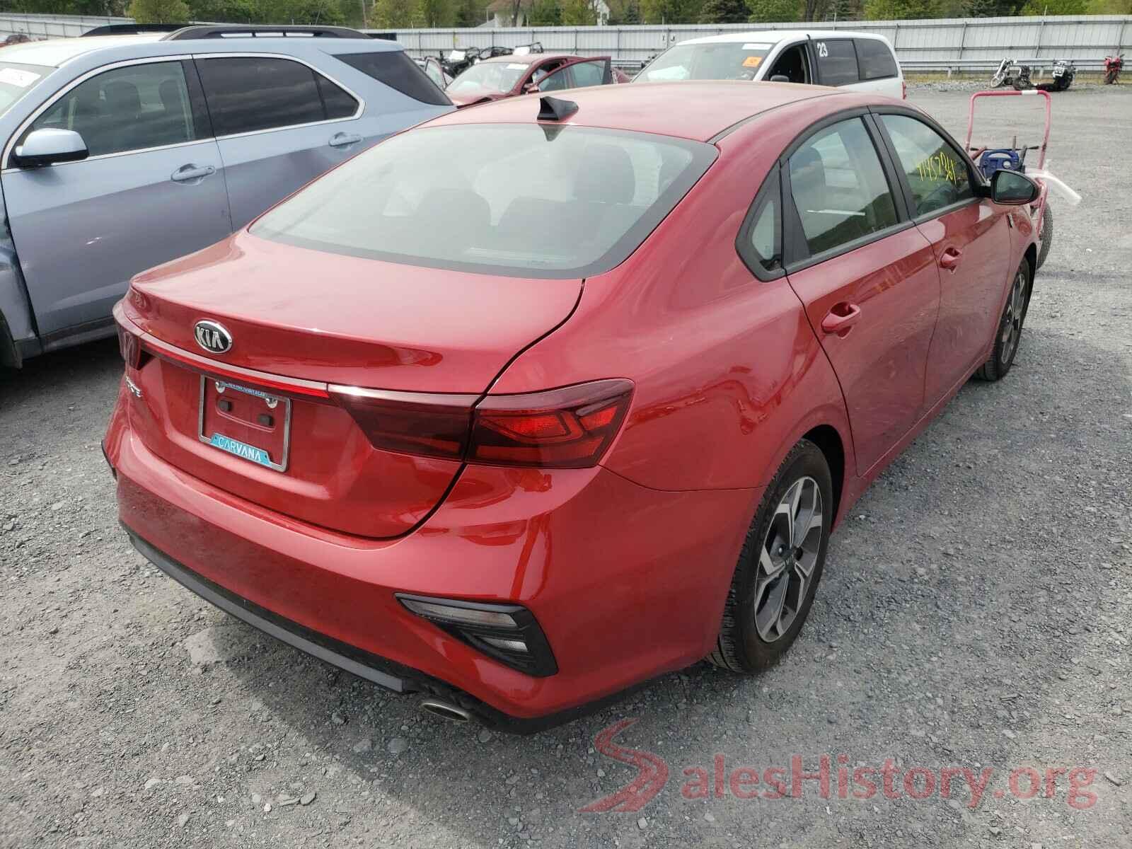 3KPF24AD2LE174421 2020 KIA FORTE