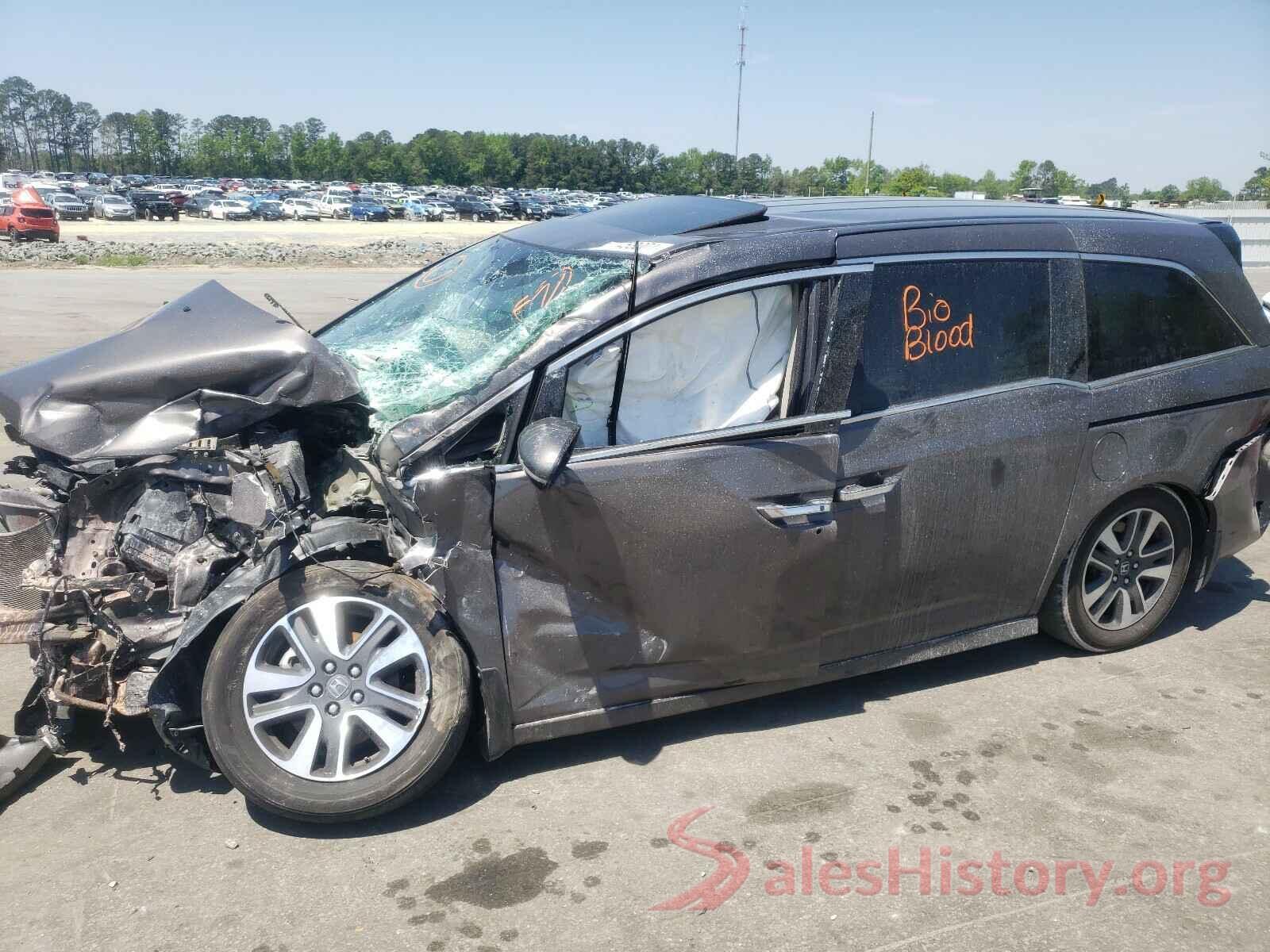 5FNRL5H93GB039577 2016 HONDA ODYSSEY