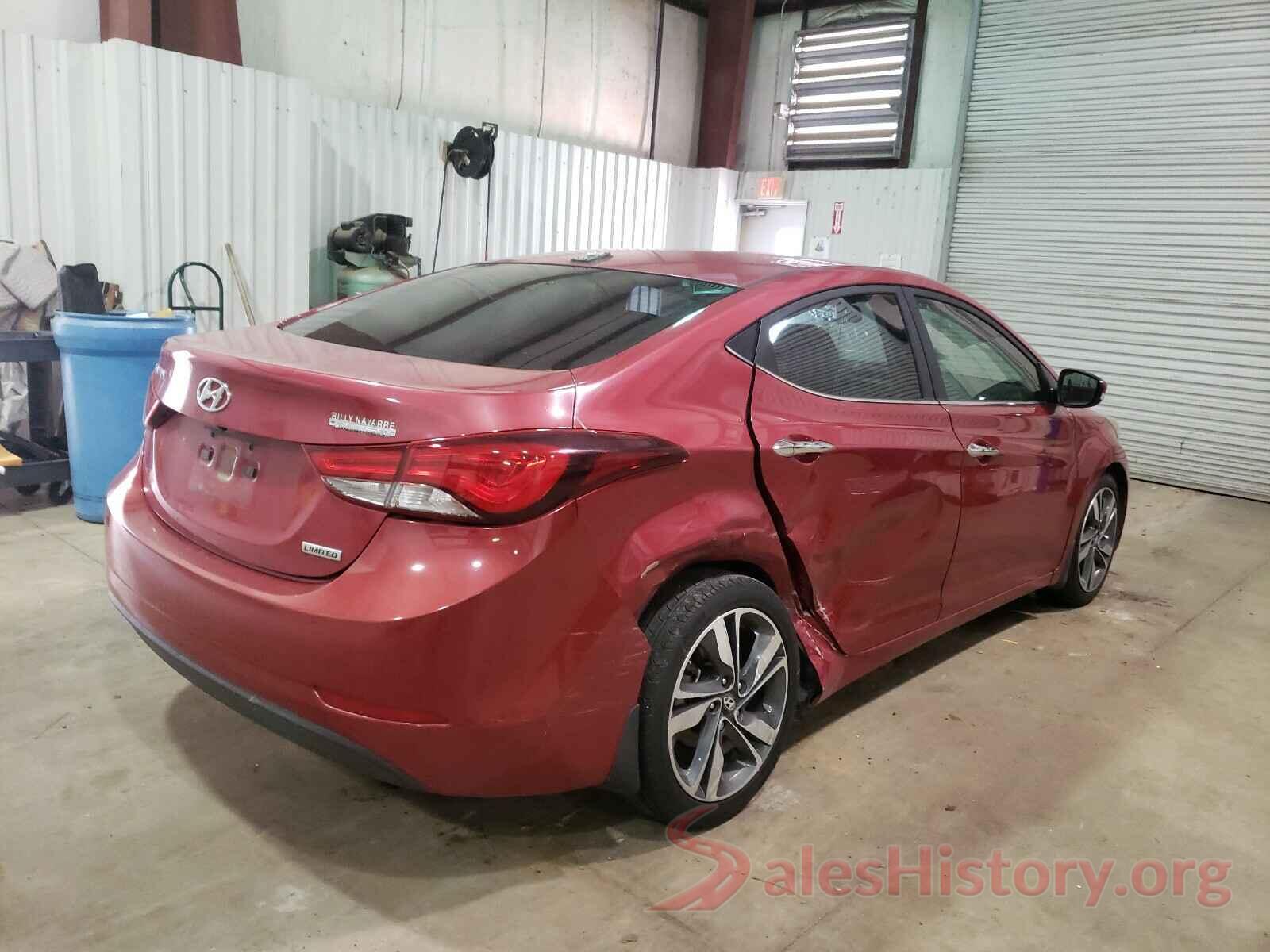 KMHDH4AE9GU557645 2016 HYUNDAI ELANTRA