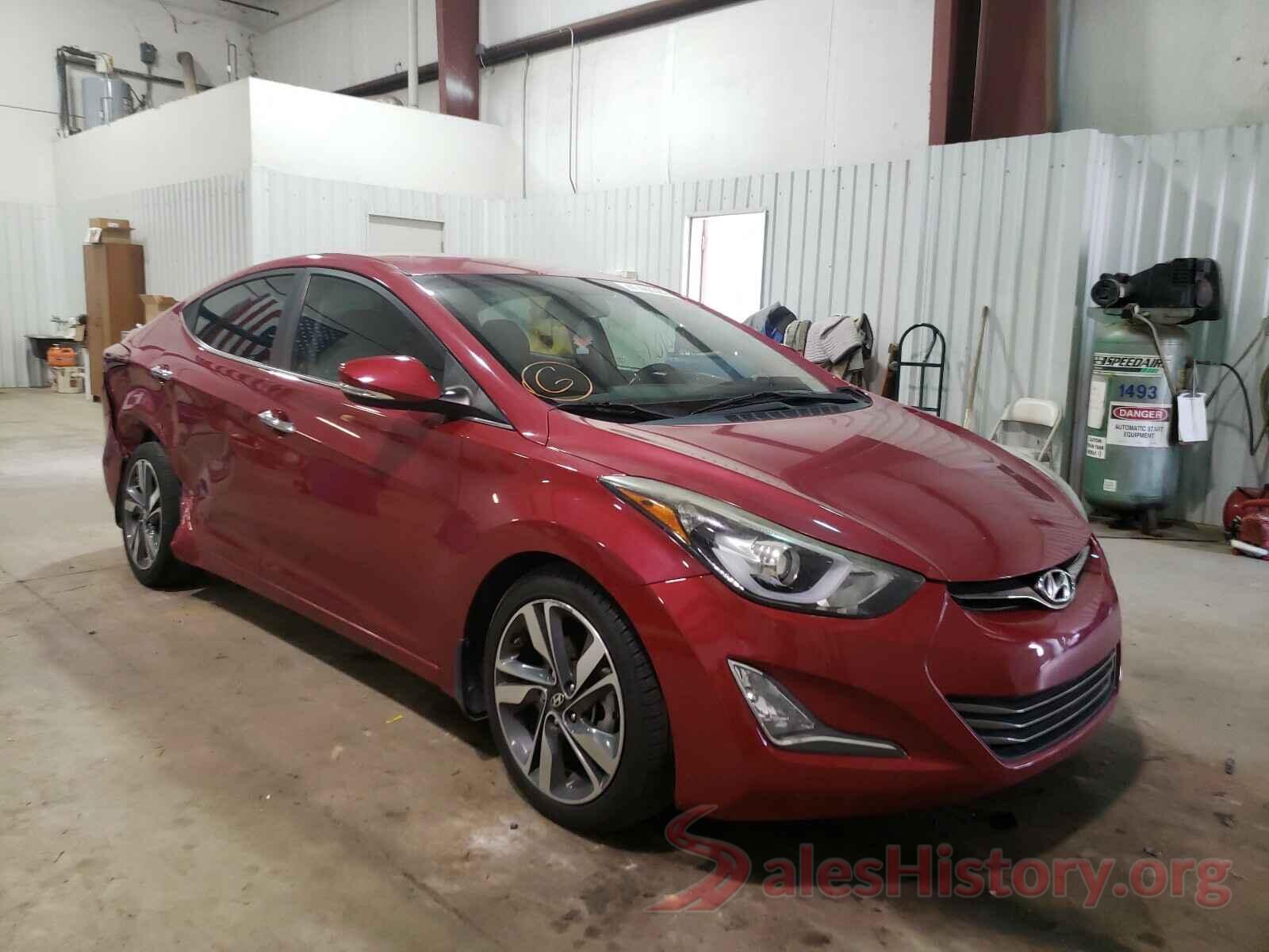 KMHDH4AE9GU557645 2016 HYUNDAI ELANTRA