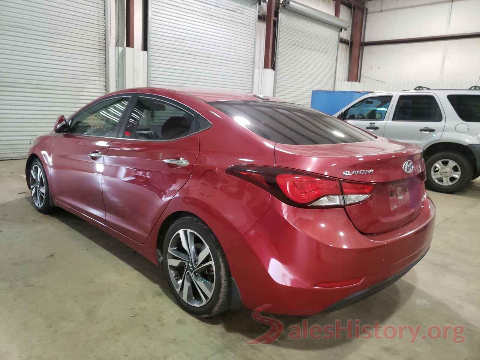 KMHDH4AE9GU557645 2016 HYUNDAI ELANTRA