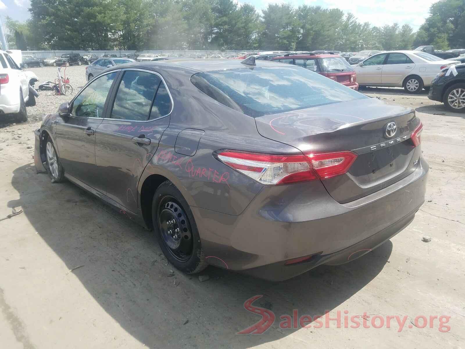 4T1B11HK8KU805303 2019 TOYOTA CAMRY