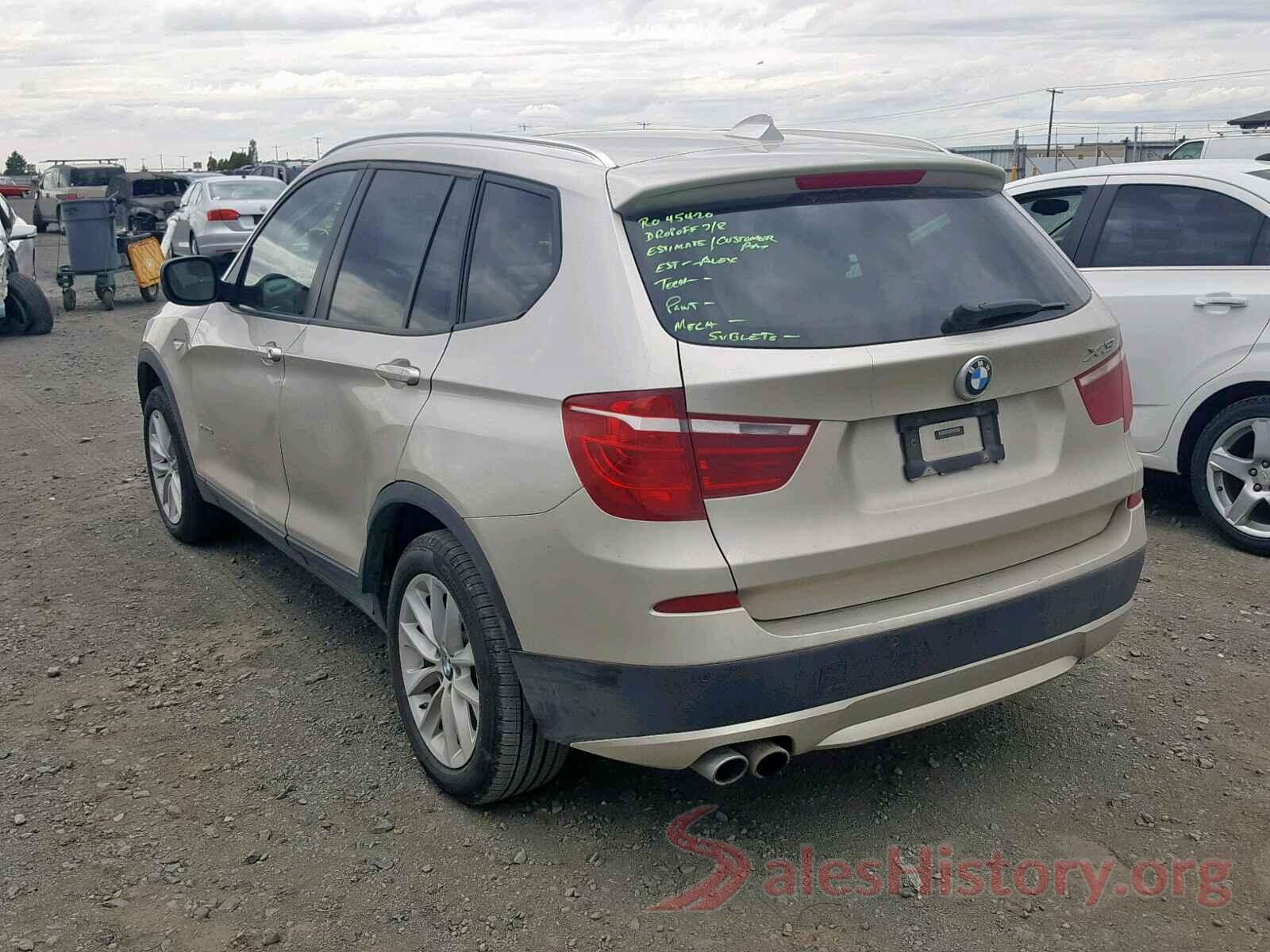 5UXWX9C51E0D44009 2014 BMW X3