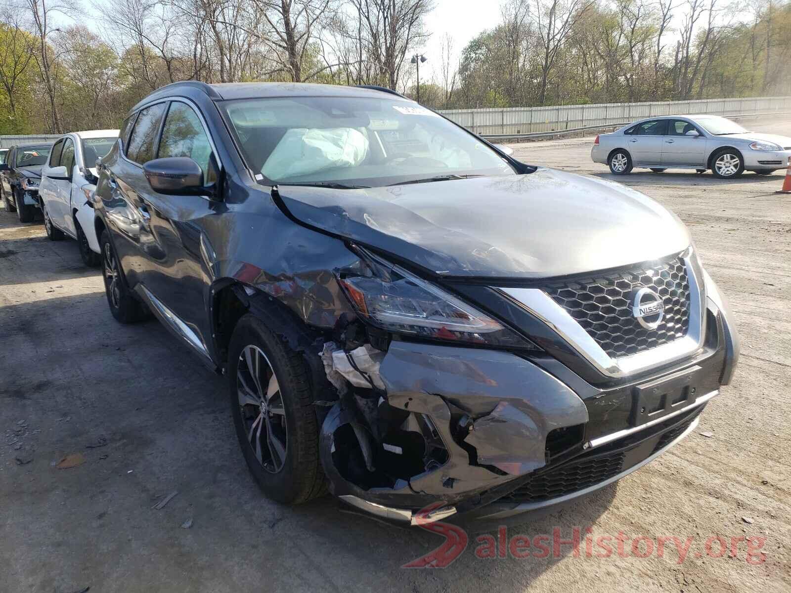 5N1AZ2BS3LN130443 2020 NISSAN MURANO