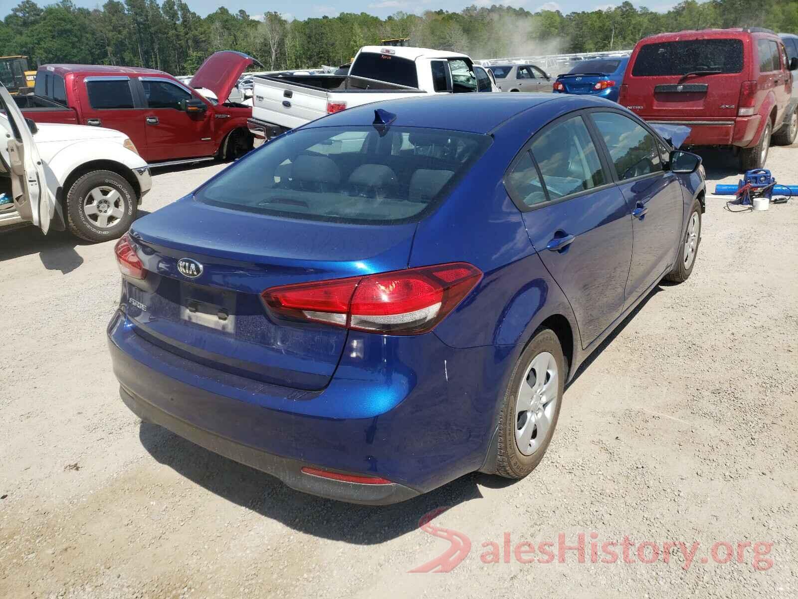 3KPFL4A7XHE103577 2017 KIA FORTE